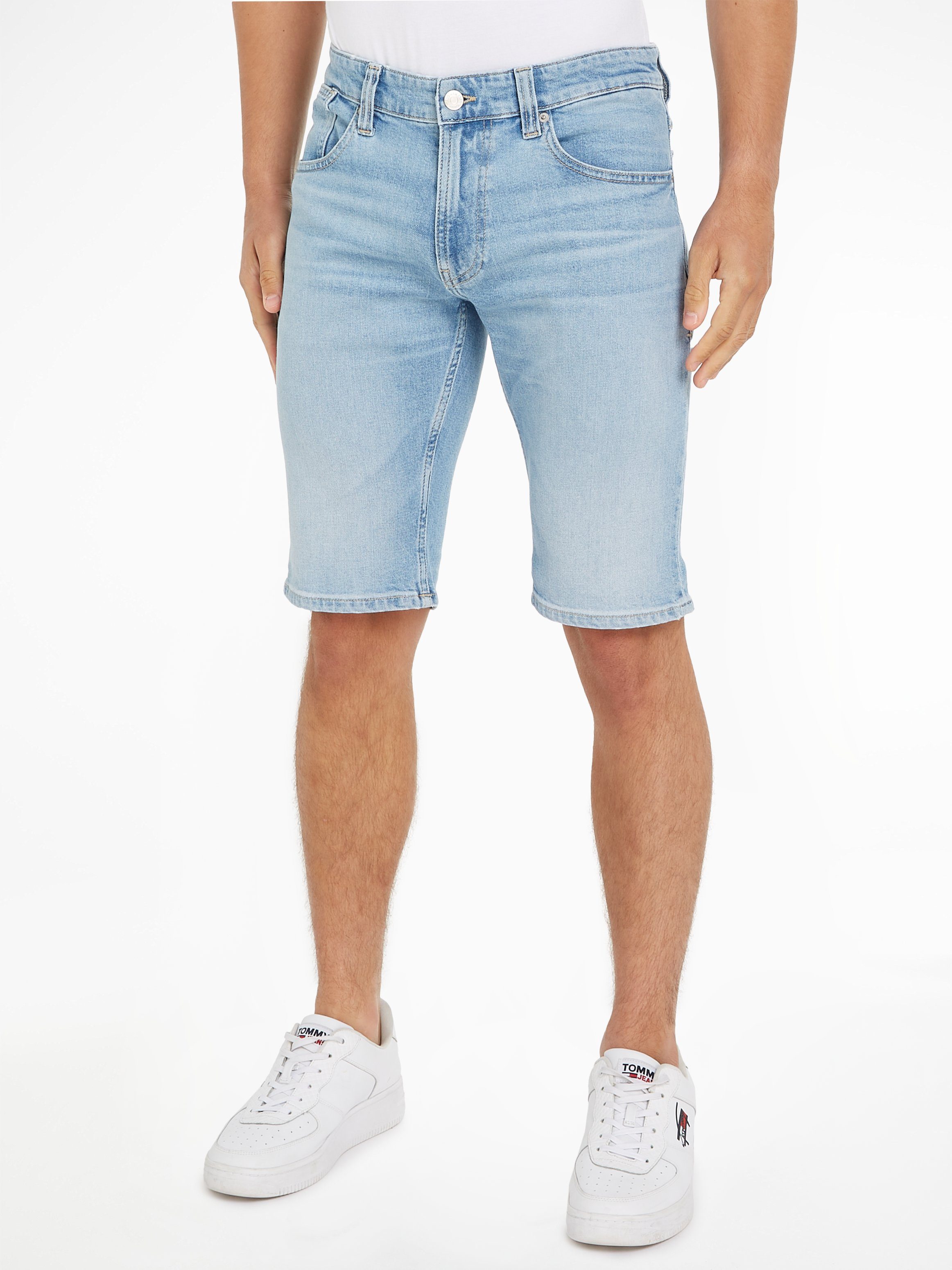 TOMMY Jeansshort RONNIE SHORT heren jeans maat 34 blauw