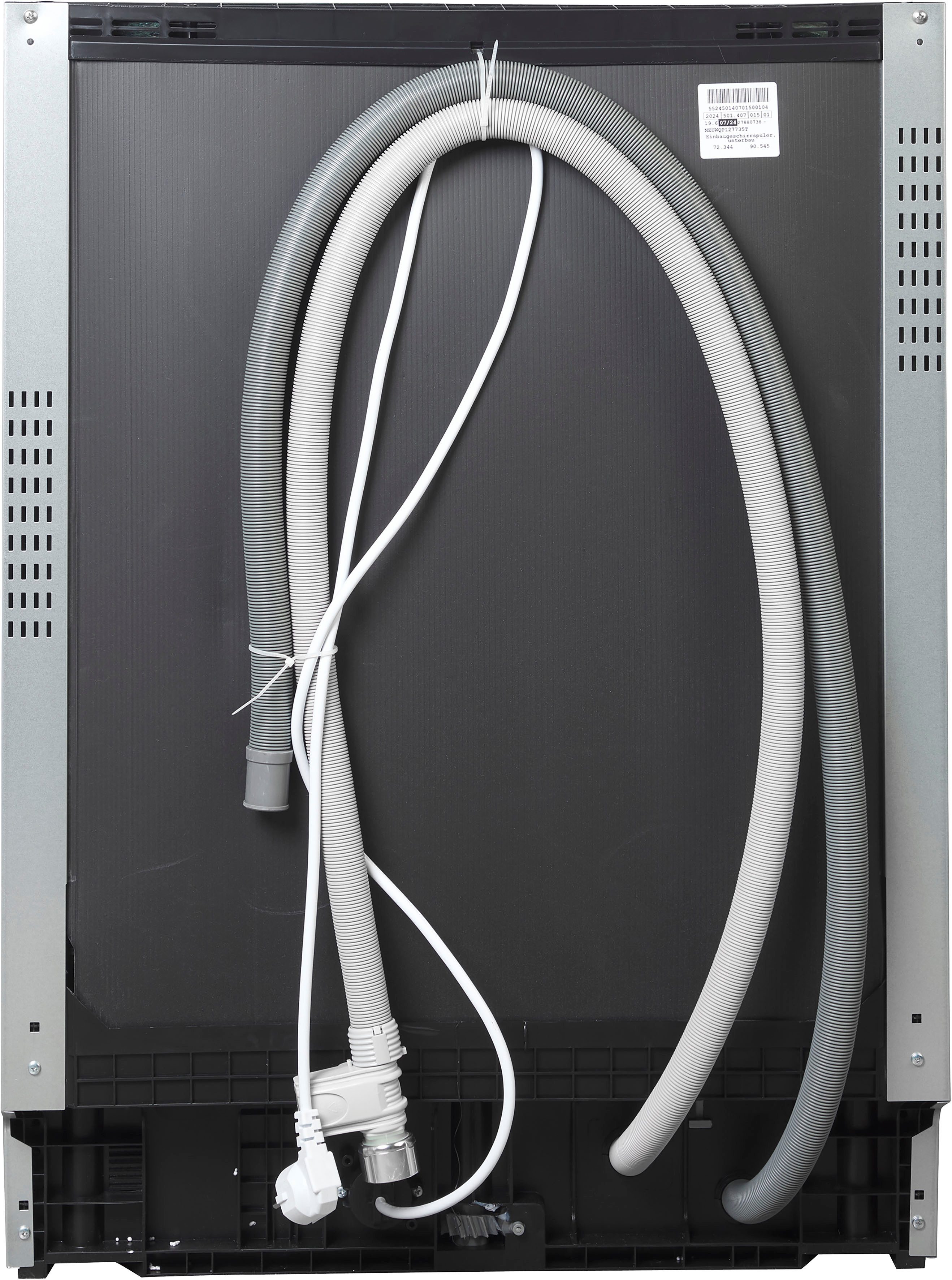 Hanseatic Onderbouwvaatwasser HGU6082C147735TI, 81,5 cm x 59,8 cm