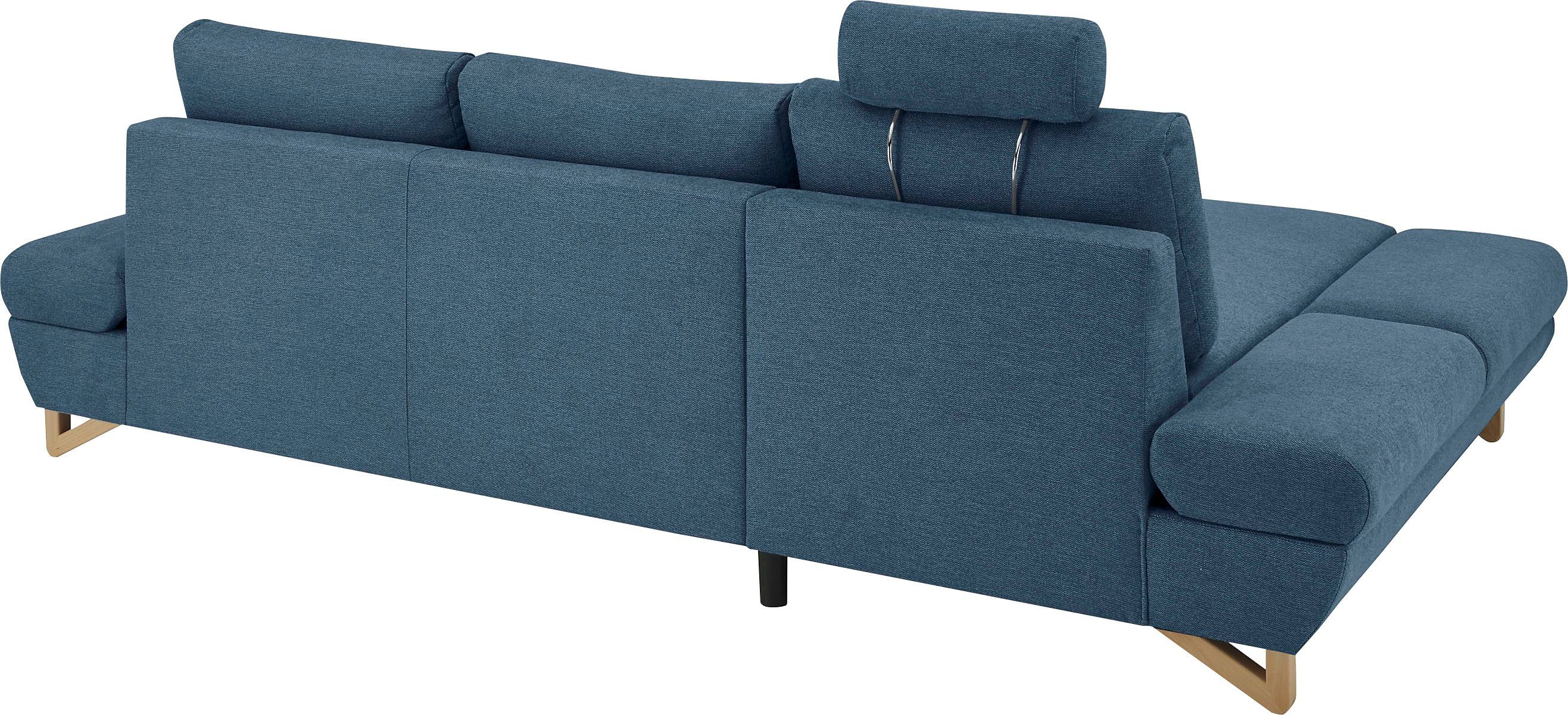 INOSIGN Slaapbank City/Giron comfortabele slaapbank (ligoppervlak 245 x 138 cm) en bedlade