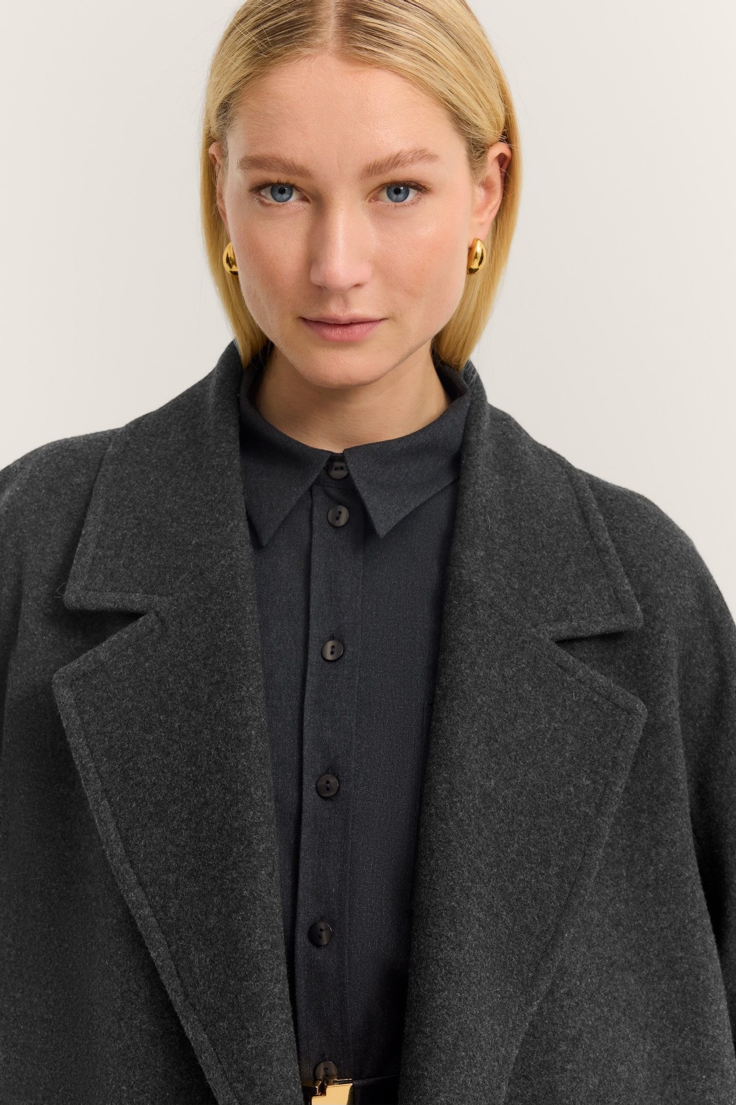 Bugatti Trenchcoat Loose fit Oversized, Flexcity Stretch met strikceintuur