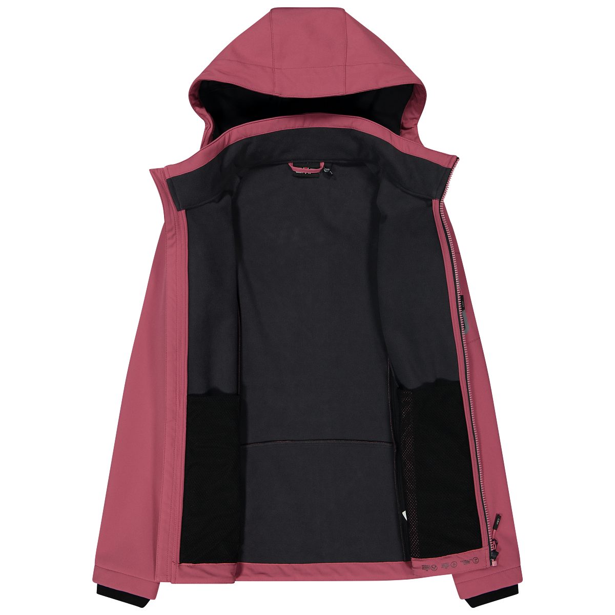CMP Softshell-jack WOMAN JACKET ZIP HOOD Warmte- & wind- & waterafstotend (1 stuk)