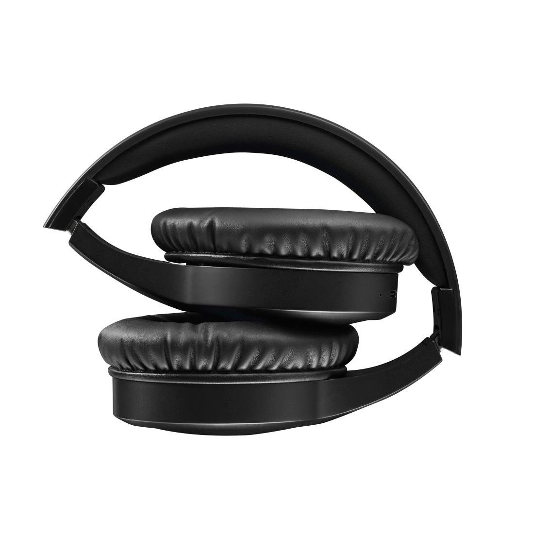 Hama Bluetooth-hoofdtelefoon Bluetooth®-koptelefoon draadloos, zwart, over-ear, ingebouwd microfoon