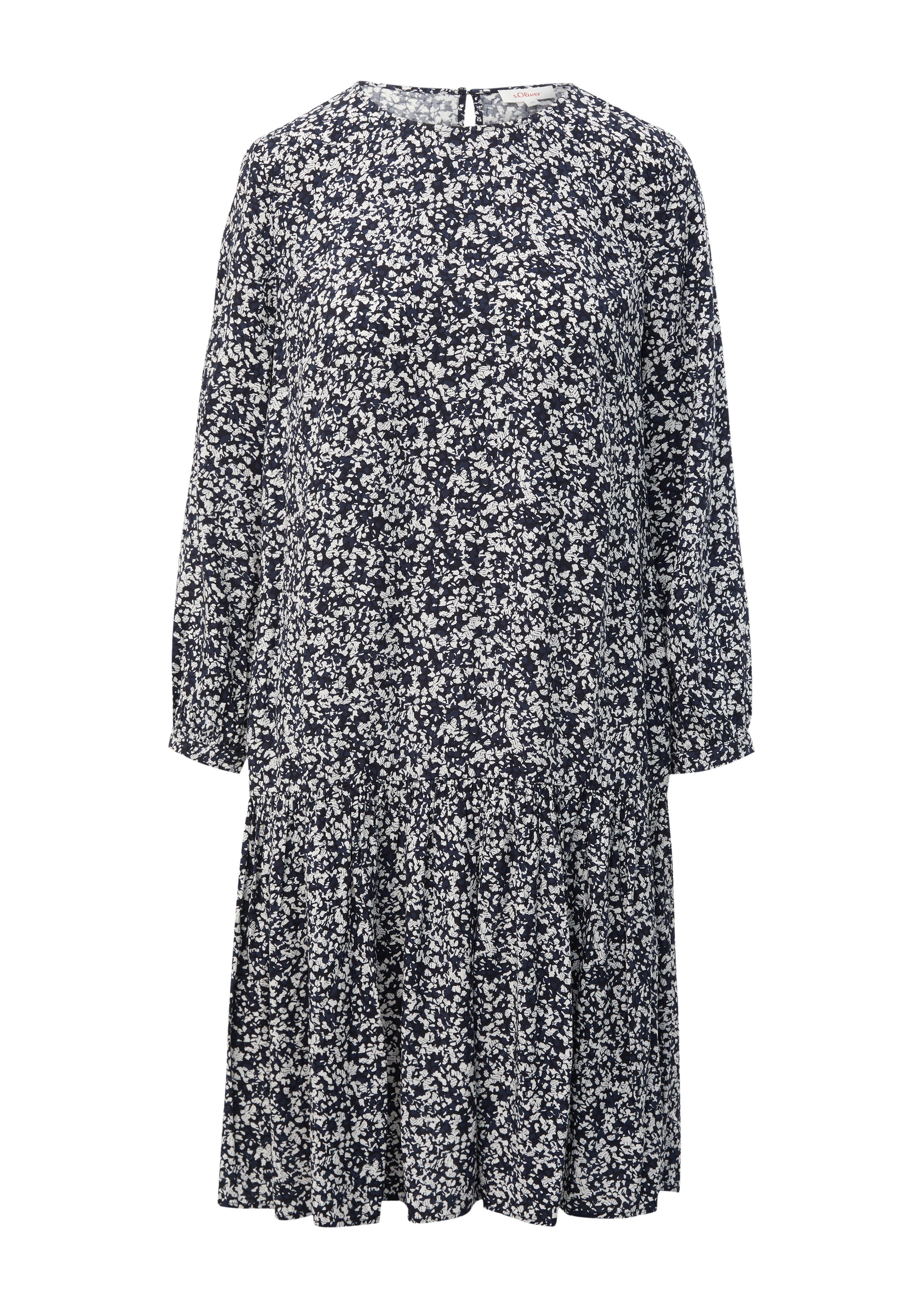 s.Oliver Midi-jurk met patroon