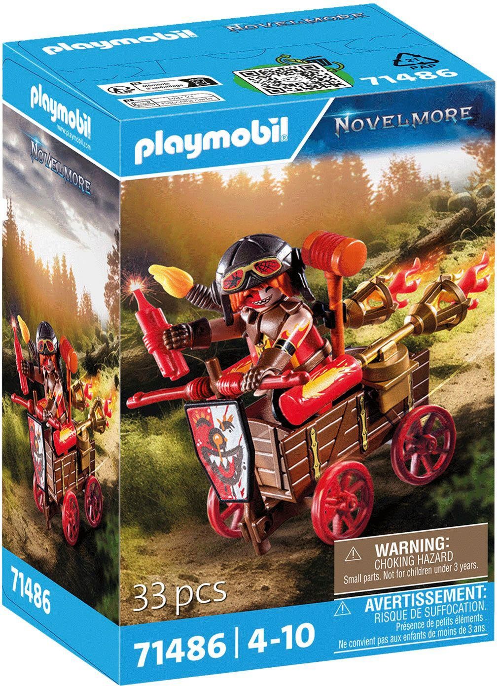Playmobil® Constructie-speelset Kahbooms raceauto (71486), Novelmore (33-delig)