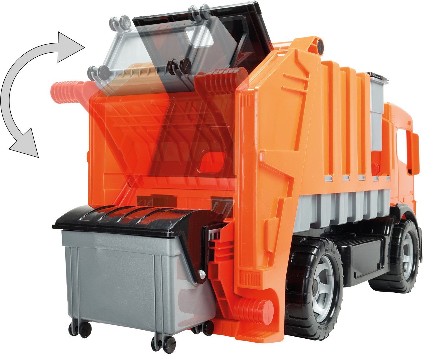 Lena® Speelgoed-vuilniswagen Giga Trucks, vuilniswagen