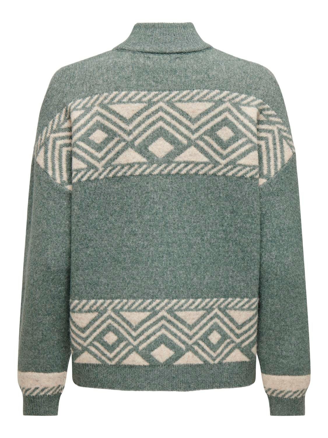 Only Trui met staande kraag ONLVICTORIA L/S PULLOVER KNT NOOS
