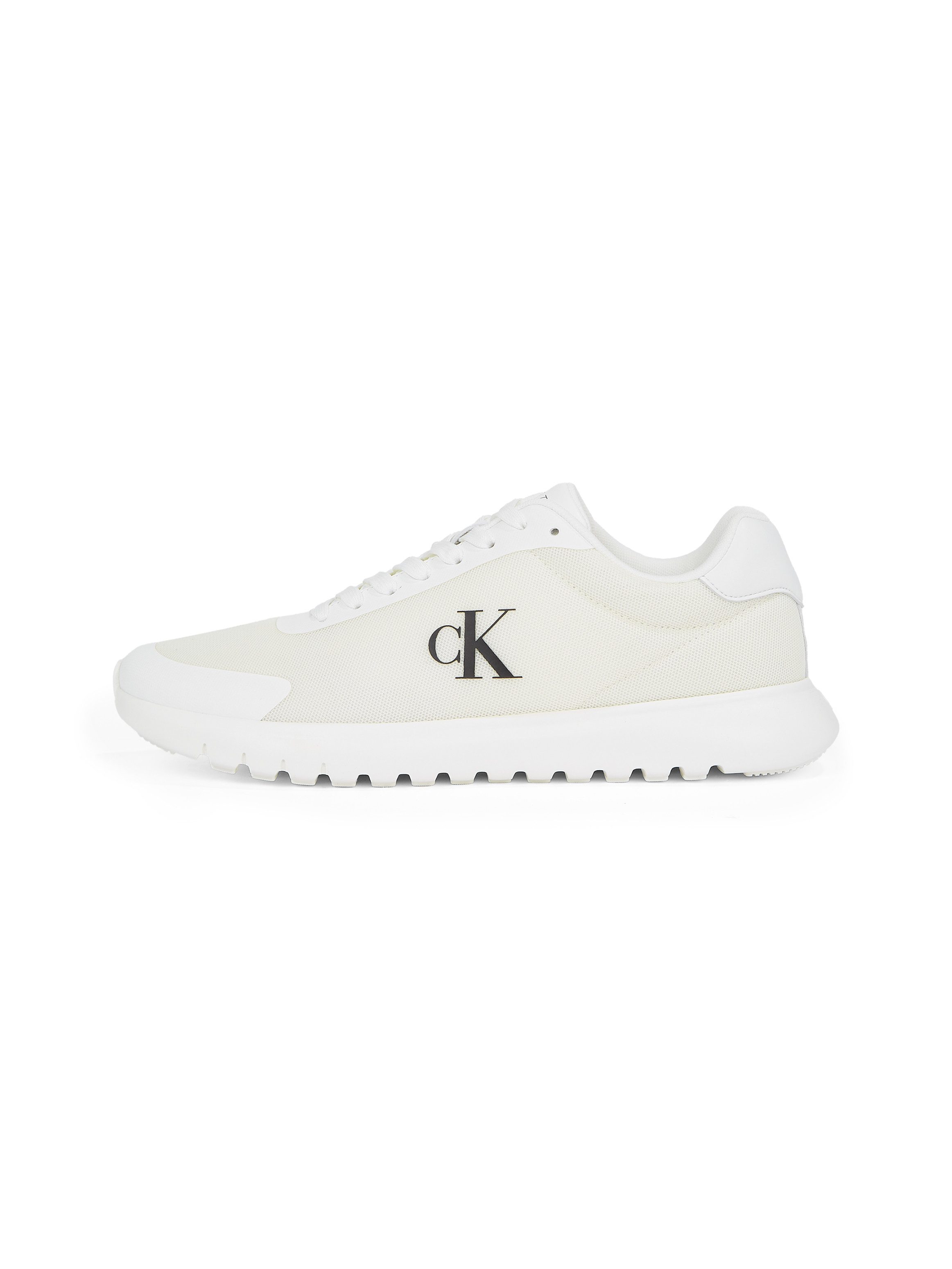 Calvin Klein Sneakers 3 EVA RUNNER MESH vrijetijdsschoen, lage schoen, veterschoen met contrast bies