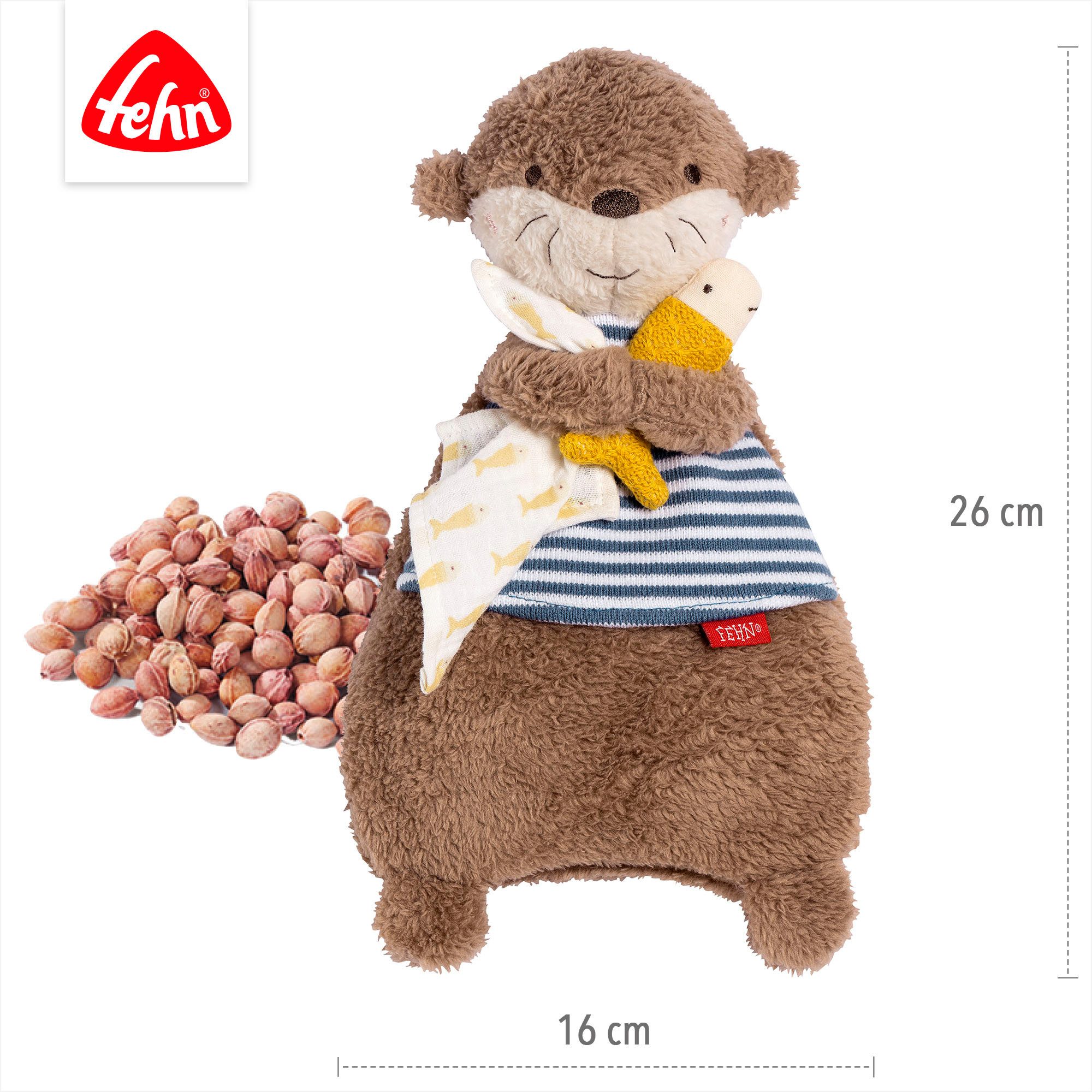 Fehn Warmtekussen Otter Theo met afneembare warmte-/koude zak