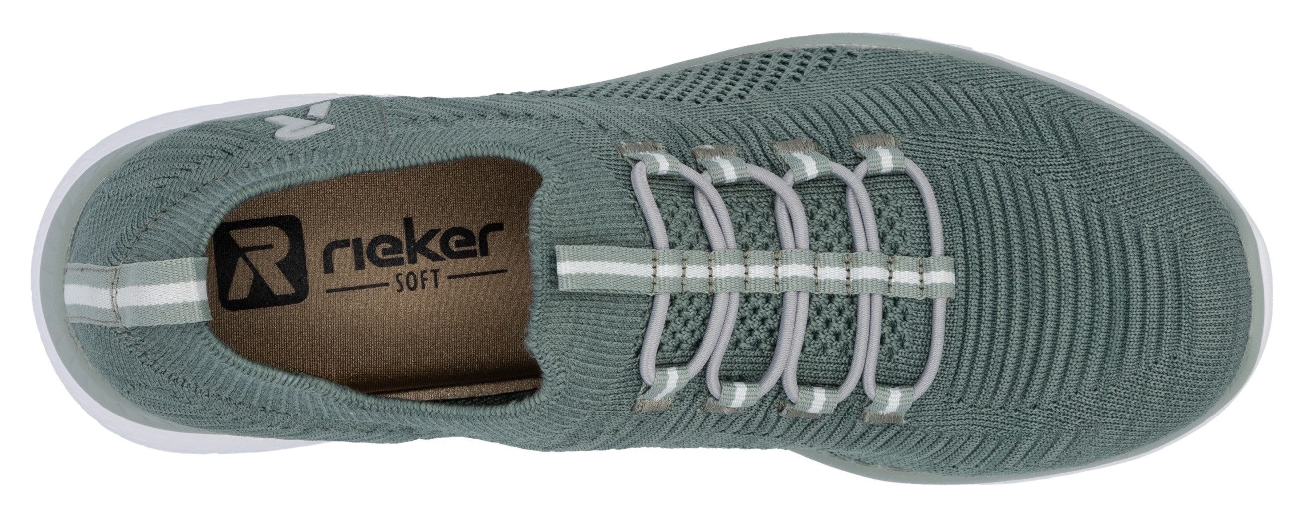 RIEKER Sport Slip-on sneakers , slipper, vrijetijdsschoen, instapschoen met elastische instap