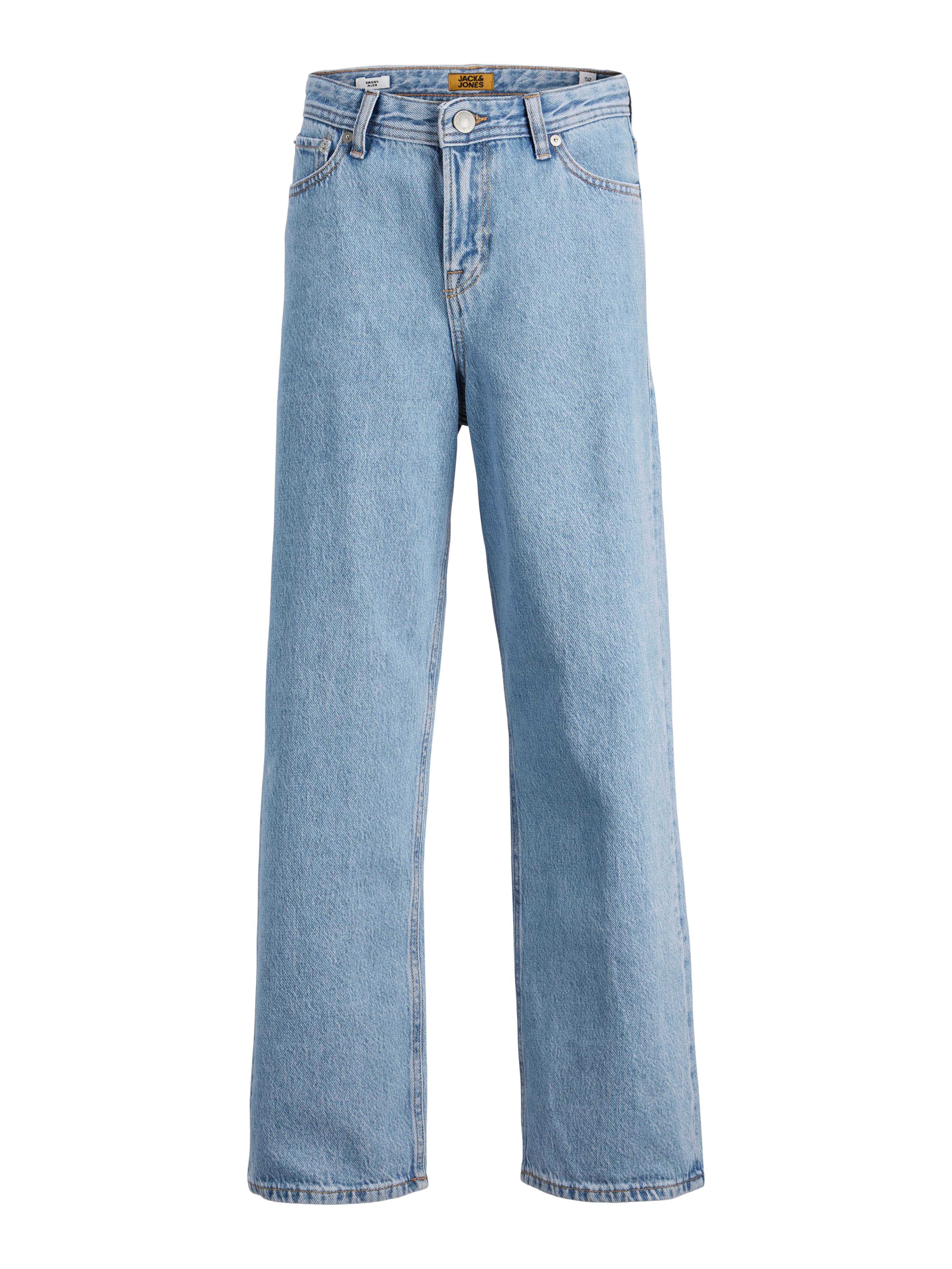 Jack & Jones Junior Relax fit jeans JJIALEX met Baggy Fit en hoge taille