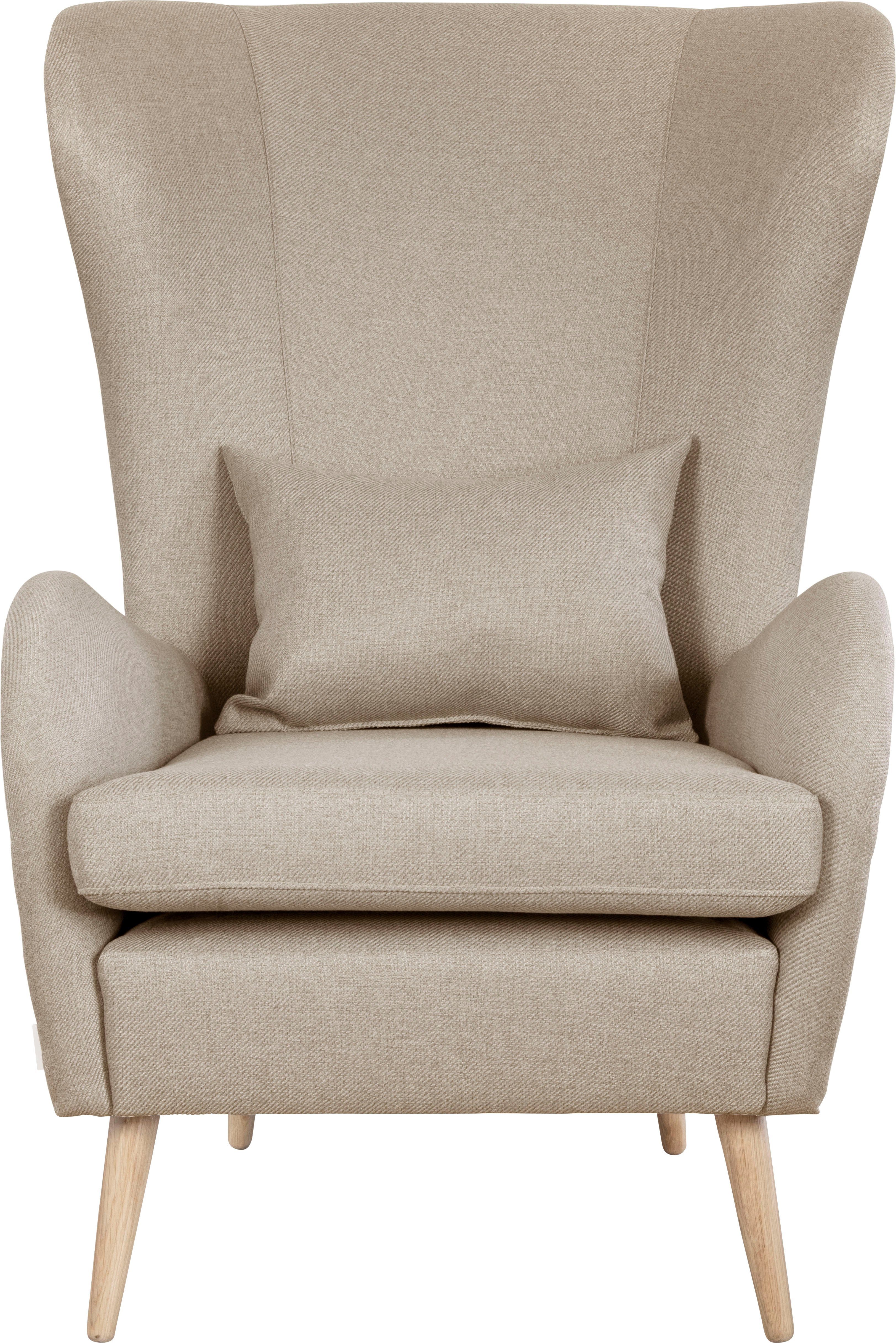 Guido Maria Kretschmer Home&Living Fauteuil Charles oorfauteuil groot en gezellig in een modern design