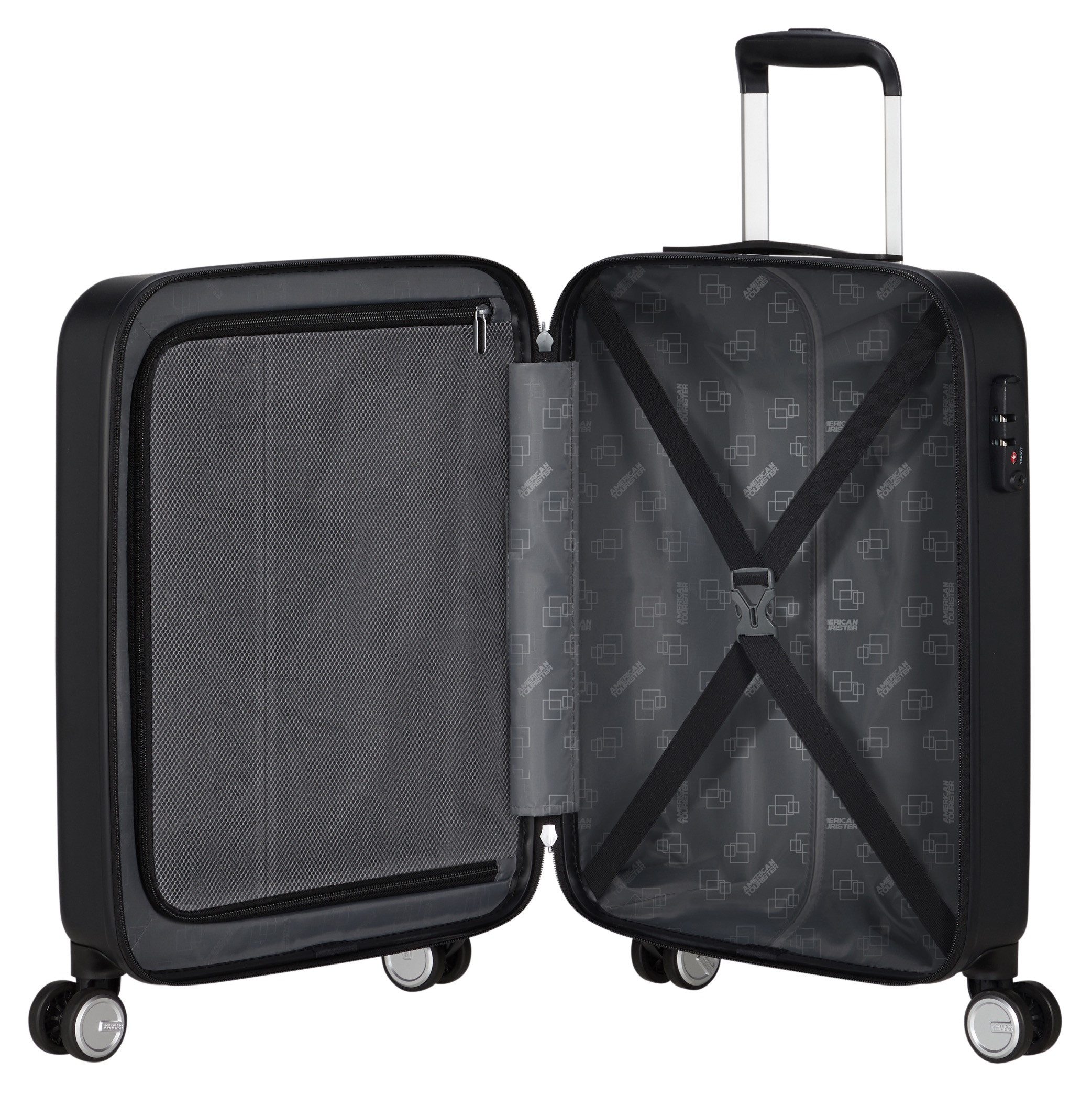 American Tourister® Trolley ASTROBEAM 55 Handbagage-koffer reiskoffer met TSA-cijferslot