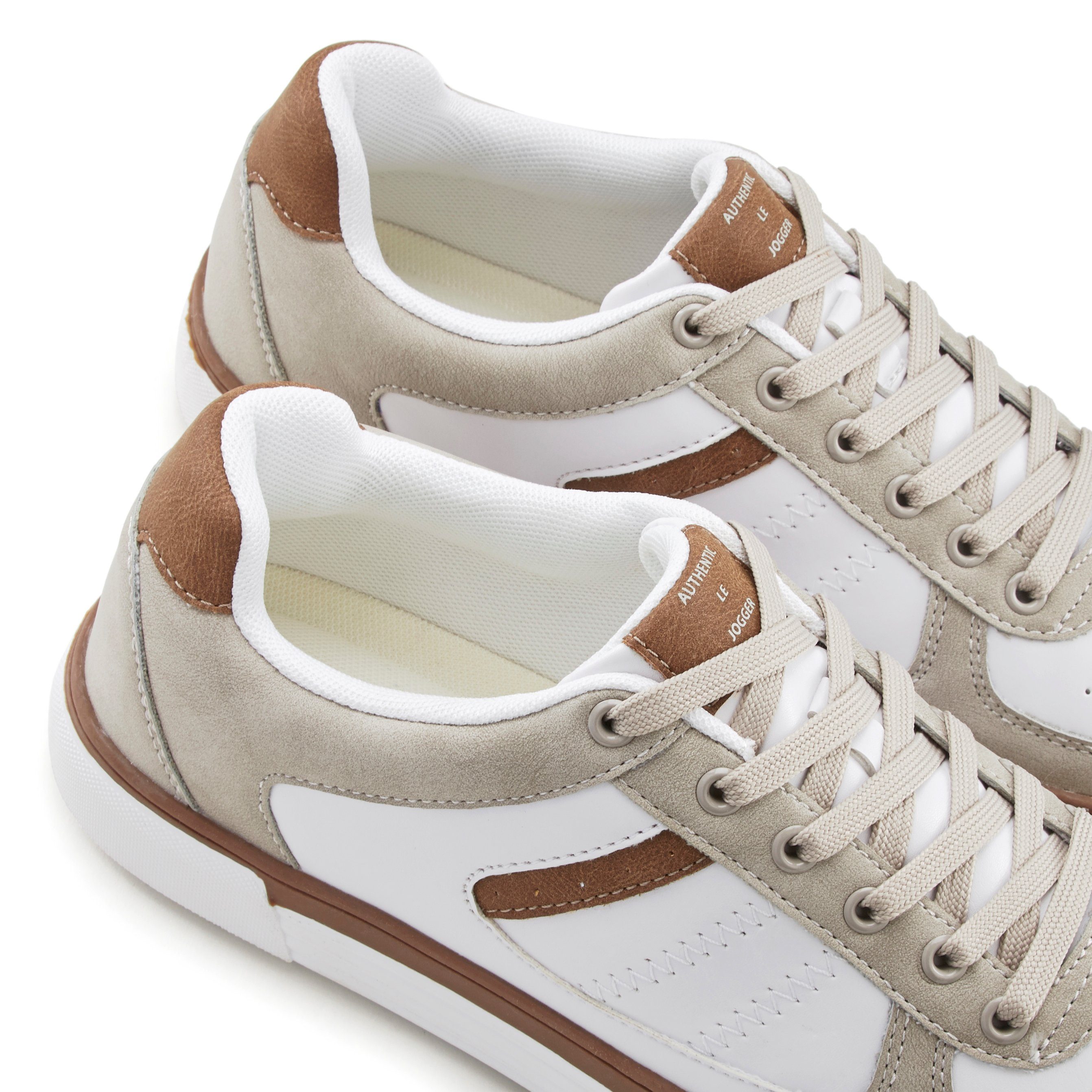 AUTHENTIC LE JOGGER Sneakers met kleur- en materiaalmix, veterschoenen, vrijetijdsschoenen, vegan