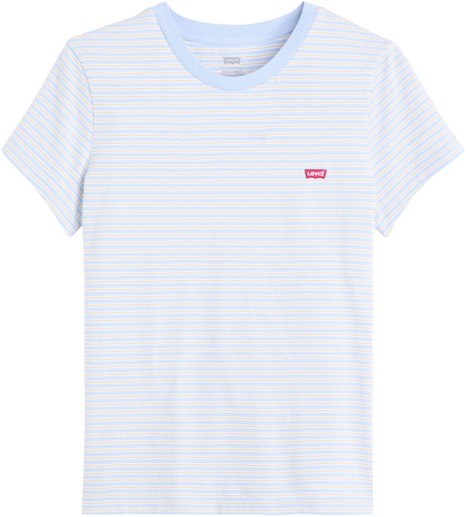 Levi's® T-shirt The Perfect Tee met klein logoborduursel