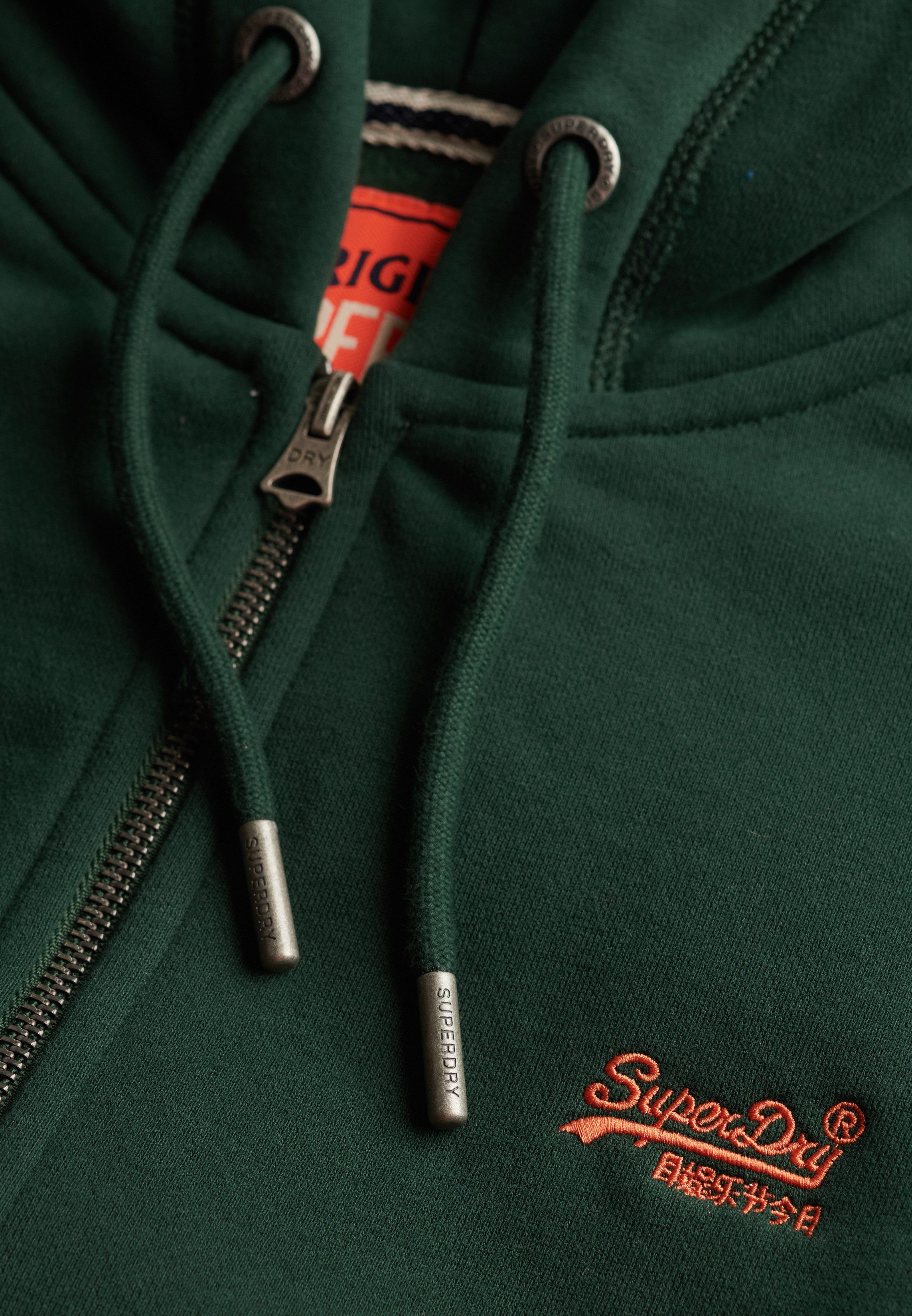 Superdry Capuchonsweatvest ESSENTIAL LOGO ZIP HOODIE HB