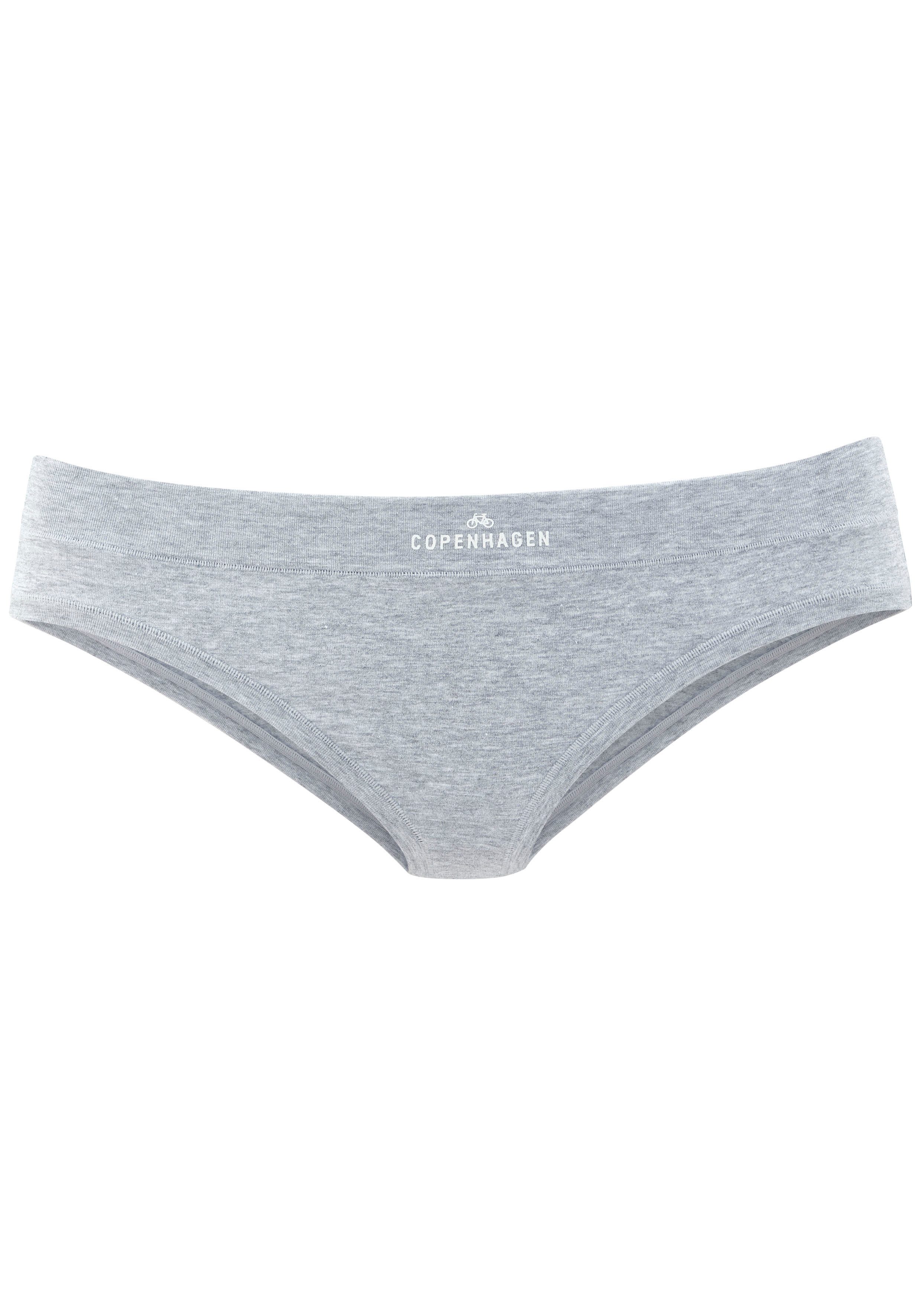 Copenhagen Studios Bikinibroekje Met logoprint bij de band van zachte bio-katoenkwaliteit (Set van 3)