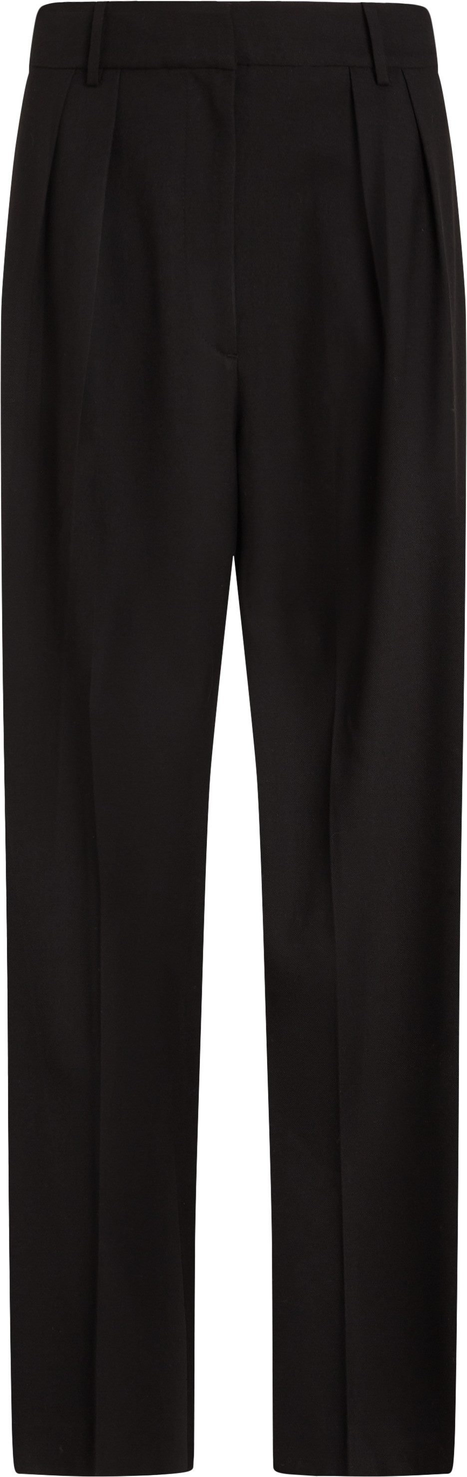 Tommy Hilfiger Geweven broek MD CORE RELAXED STRAIGHT PANT met logo-stiksel op de achterkant
