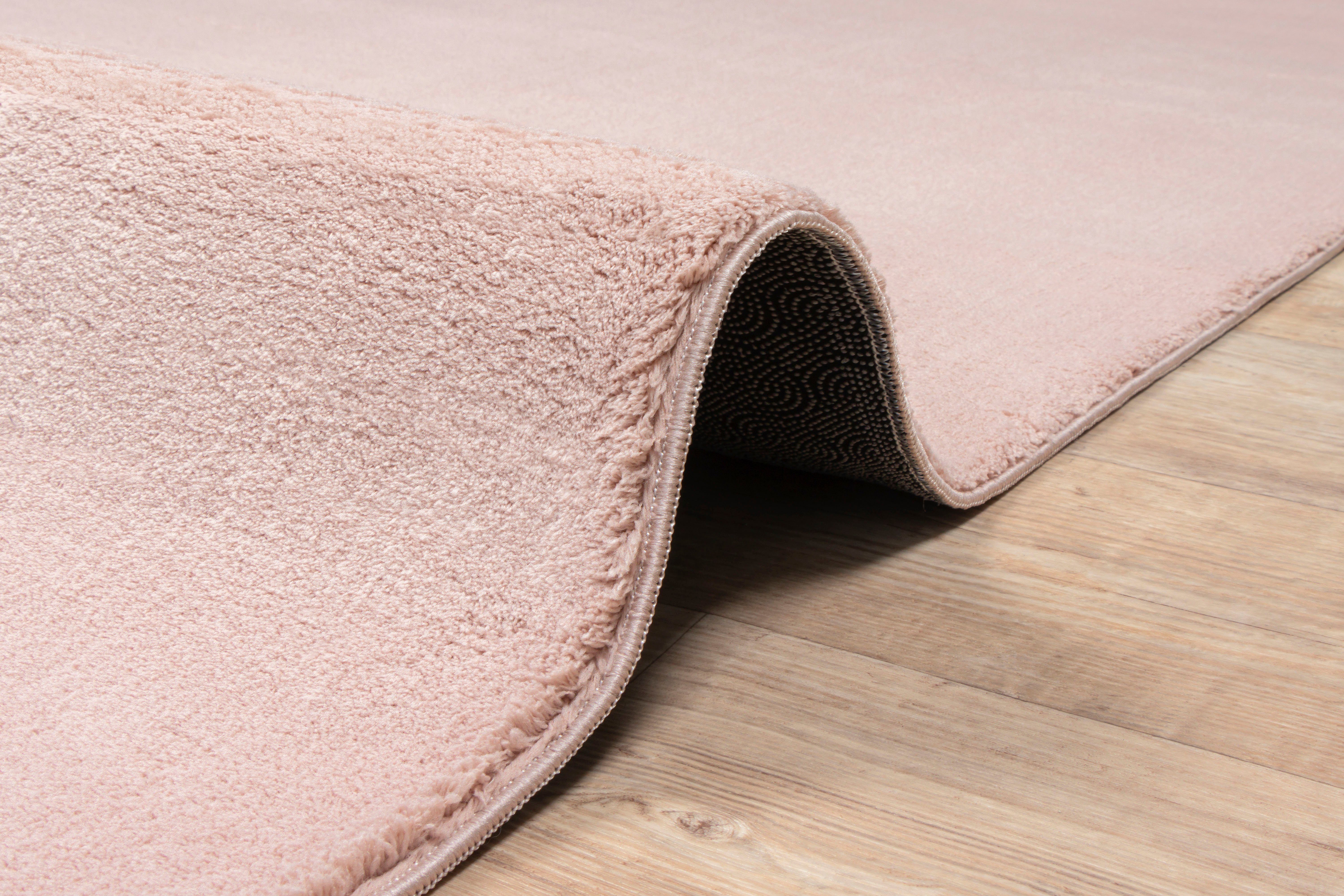 merinos Vloerkleed Loft 37, vloerkleed van imitatiebont zacht en knus, bont gevoel, anti-slip onderkant,