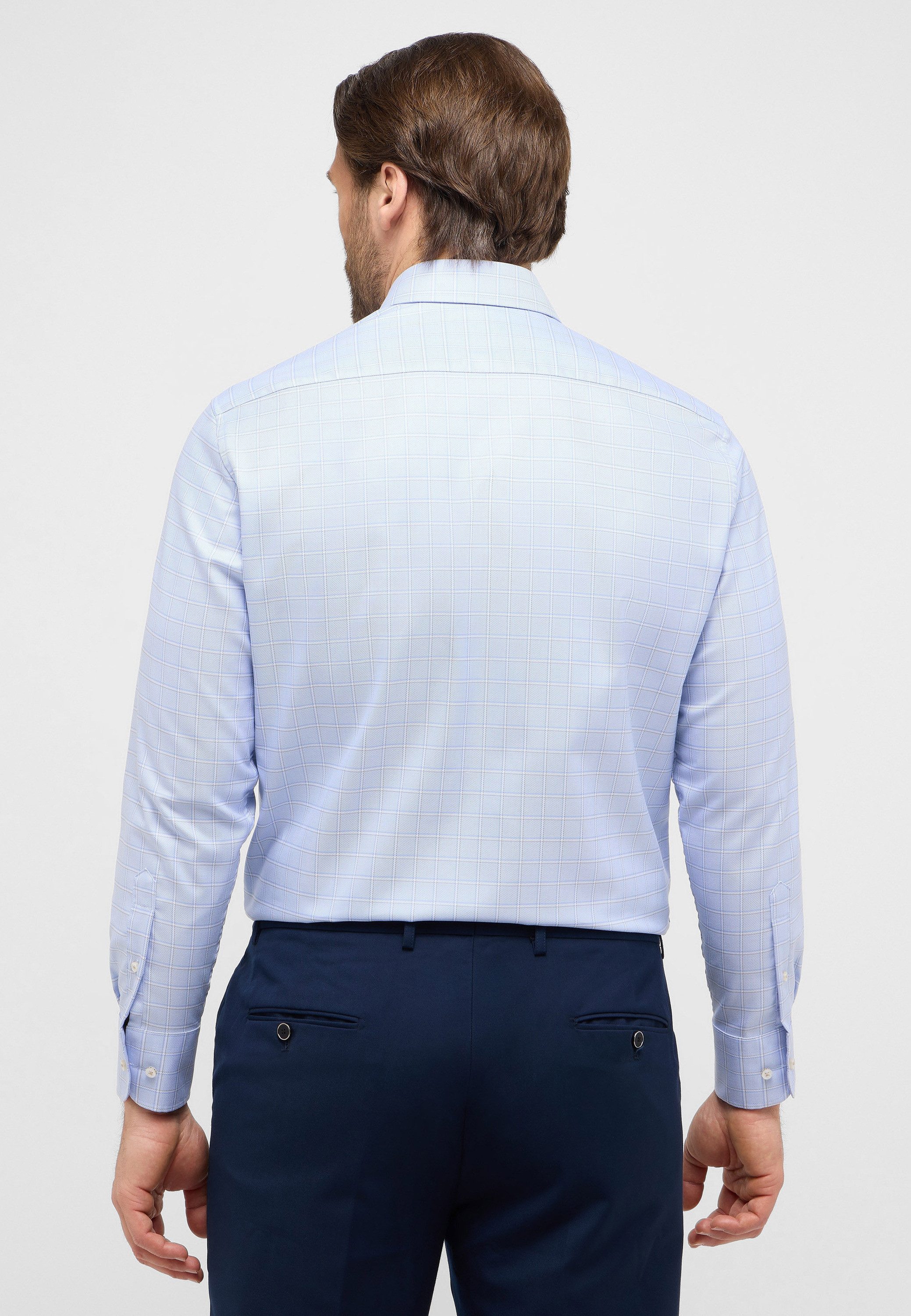 Eterna Overhemd met lange mouwen Comfort fit