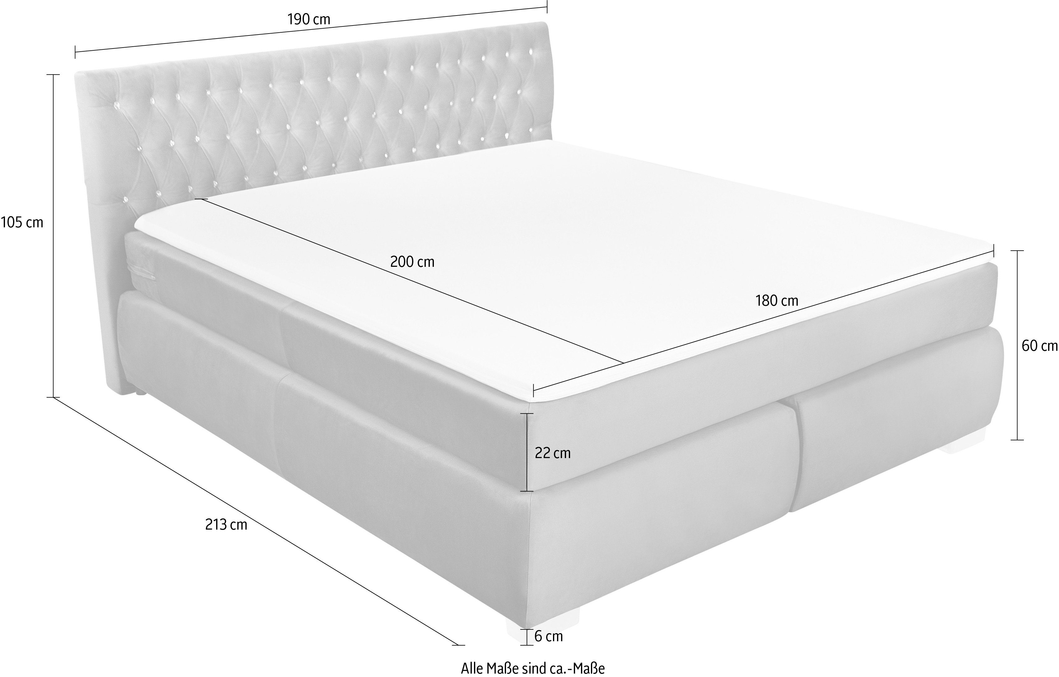 Leonique Boxspring Rumba Pocketveringsmatras in hardheid 3, in 4 breedten, incl. topmatras