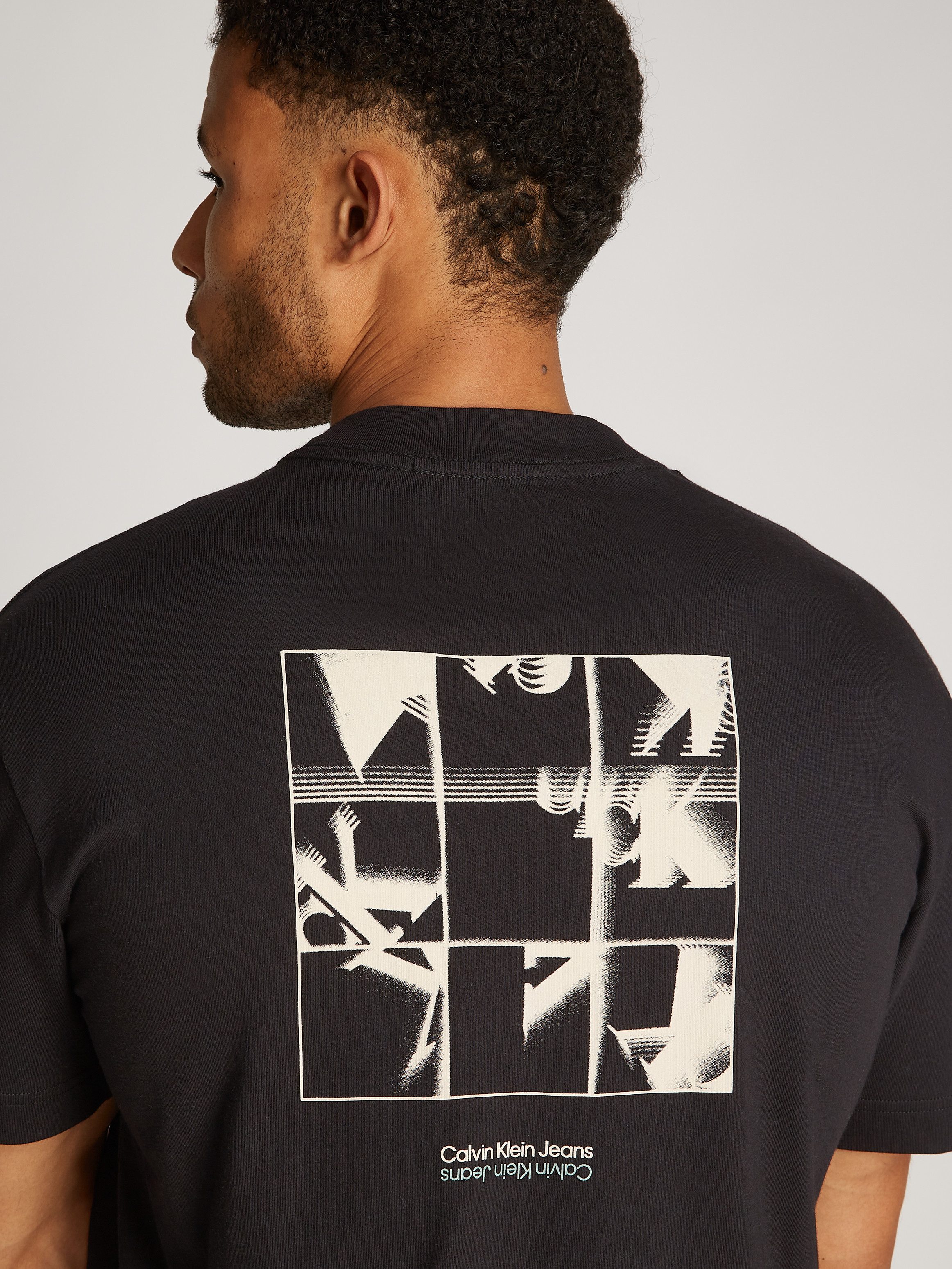 Calvin Klein T-shirt GRID MONOGRAM TEE