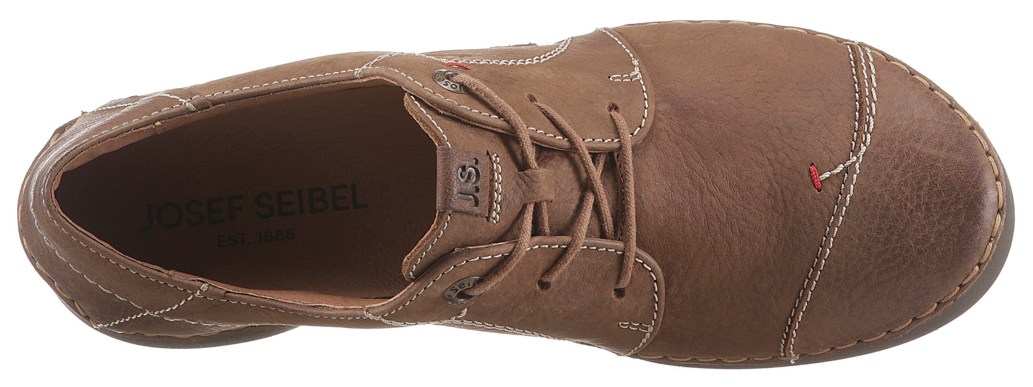 Josef Seibel Veterschoenen met verwisselbare voetbed, vrijetijdsschoen, lage schoen, veterschoen