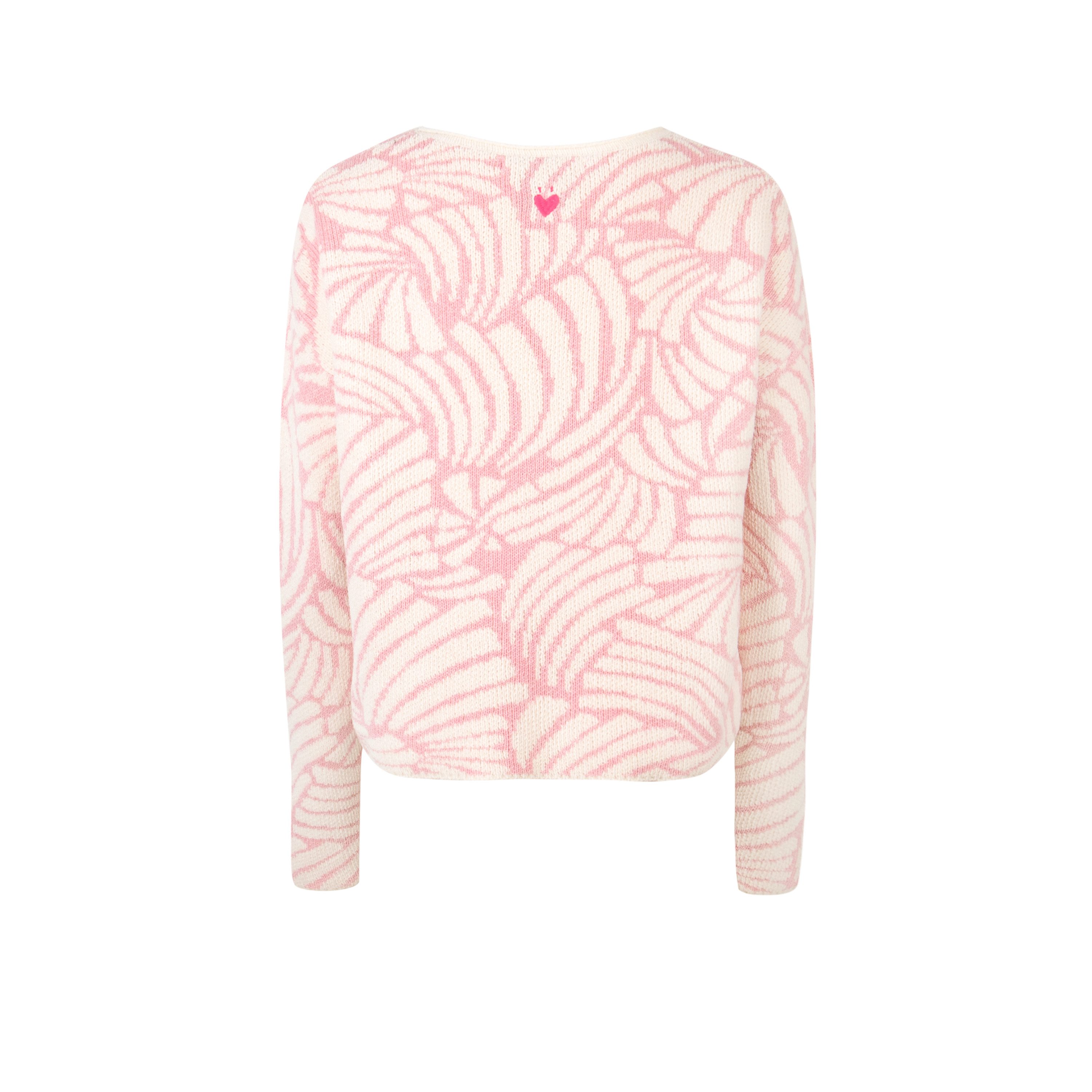 Lieblingsstück Trui met ronde hals BobbyL met print all-over