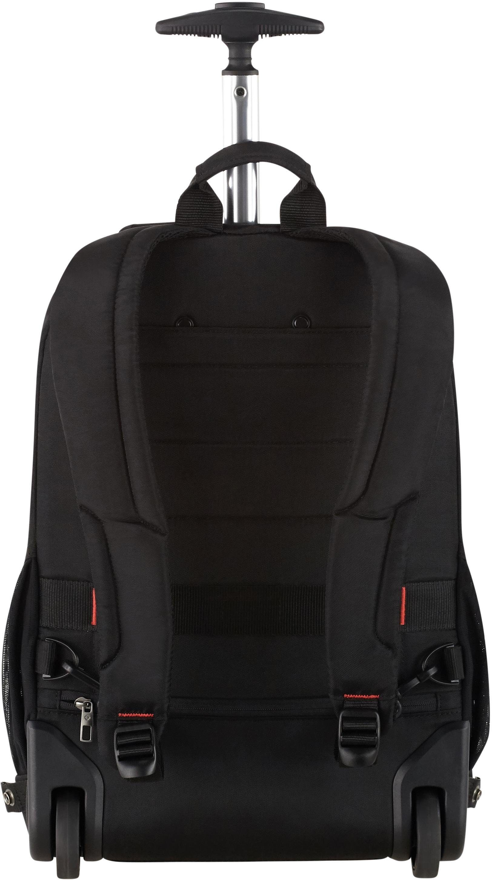 Samsonite Laptoprugzak Guardit 2.0, zwart, met 2 wielen en trolleyfunctie