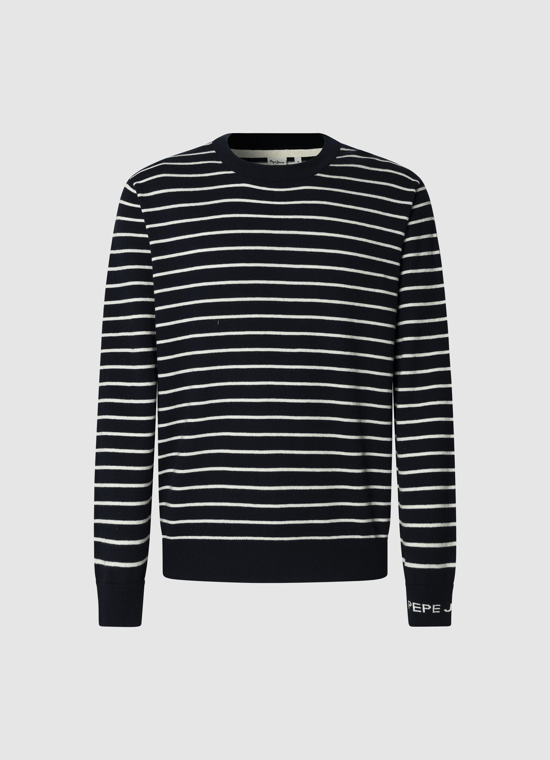 Pepe Jeans Trui met ronde hals ANDRE STRIPES