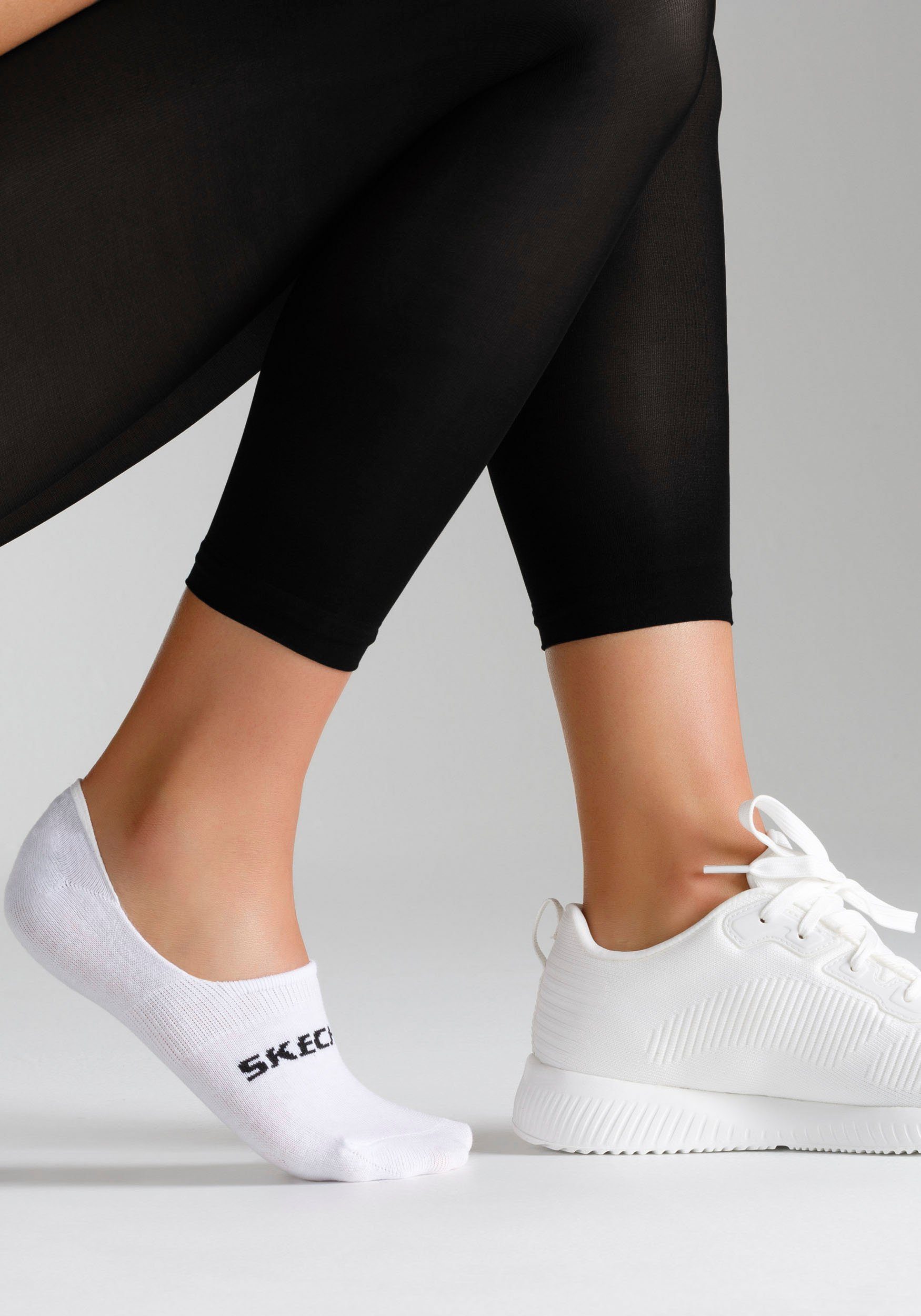 Skechers Enkelsokken Mesh ventilation (Set van 6)