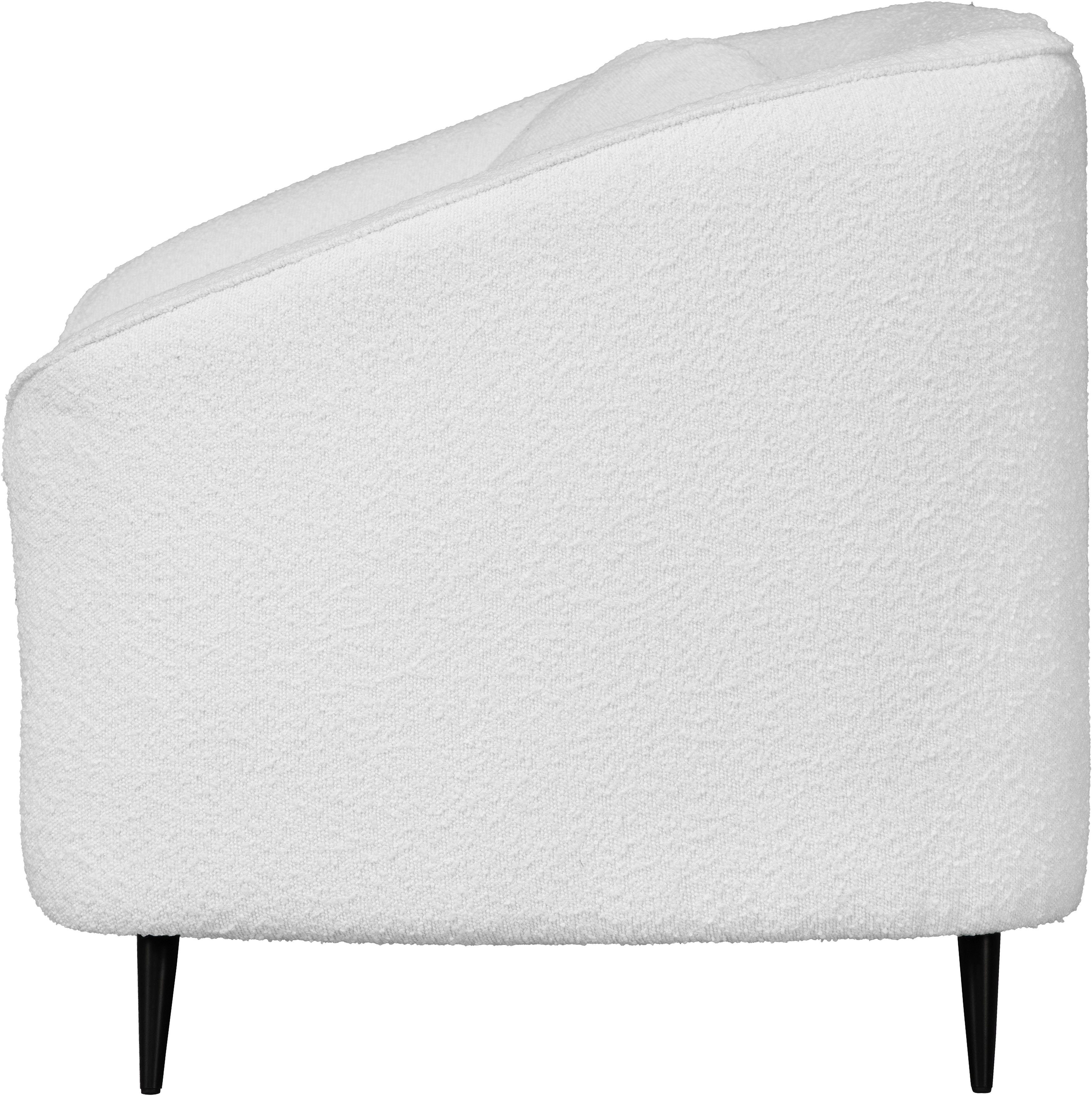 Leonique Fauteuil Ashly in 3 overtrekvarianten, bouclé, fluwelige look en zachte structuurstof.