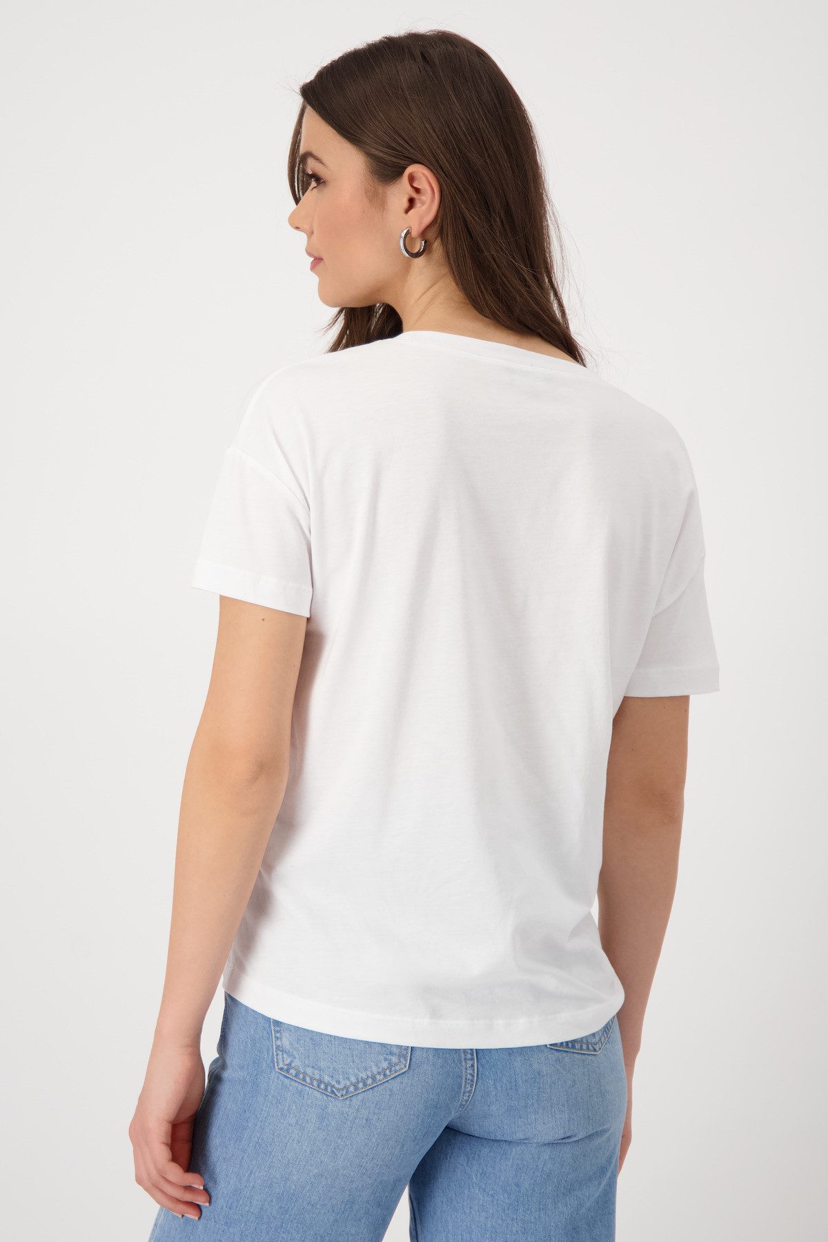 Monari T-shirt Shirt Cowgirl Met een ronde hals