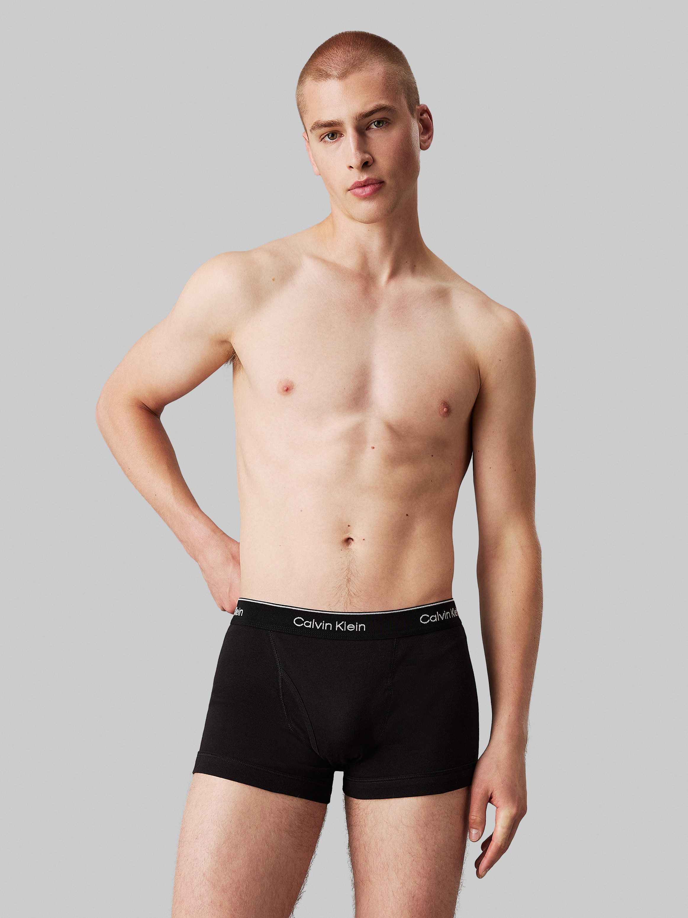 Calvin Klein Trunk 3PK met elastische logo-band (Set van 3)
