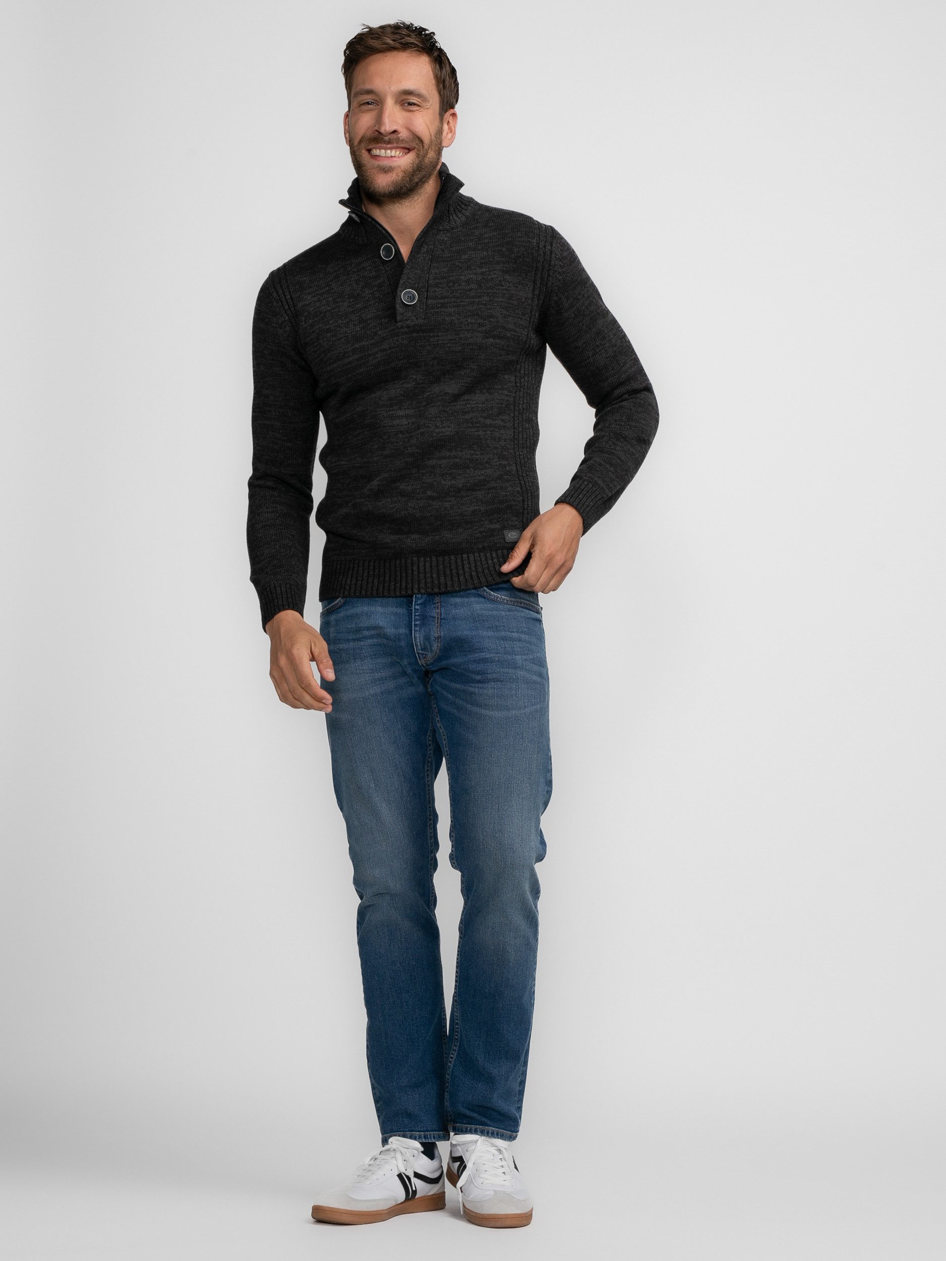 Petrol Industries Schipperstrui Men Knitwear Collar