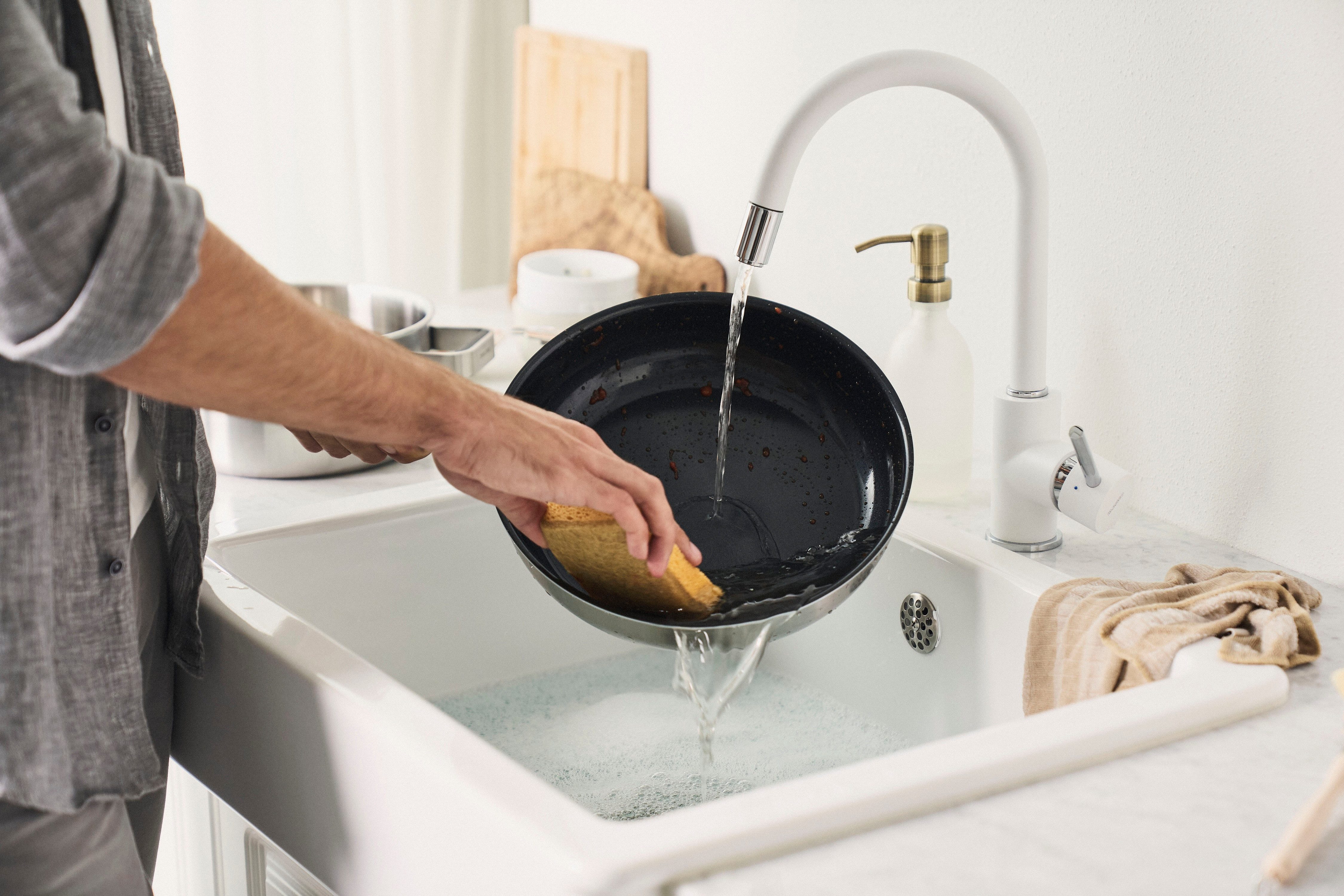 Zwilling Koekenpan Pure Keramische coating, Stay-Cool handgrepen, roestvrij staal (1-delig)