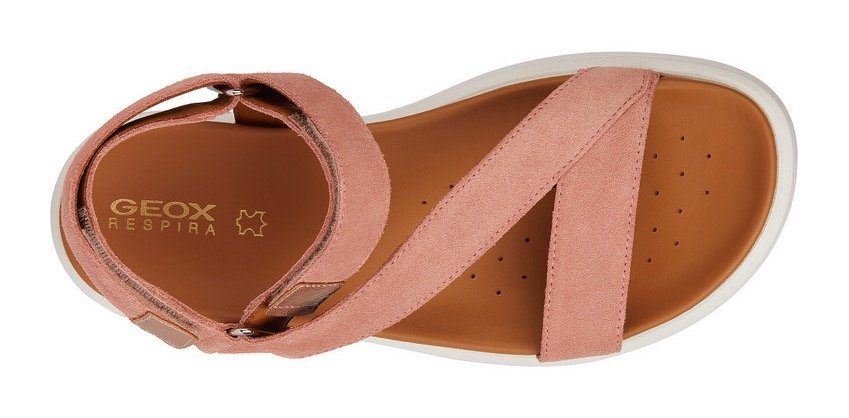 Geox Sandalen D XAND 2S B , zomerschoen, sandaal, met klittenbandsluiting aan de hiel