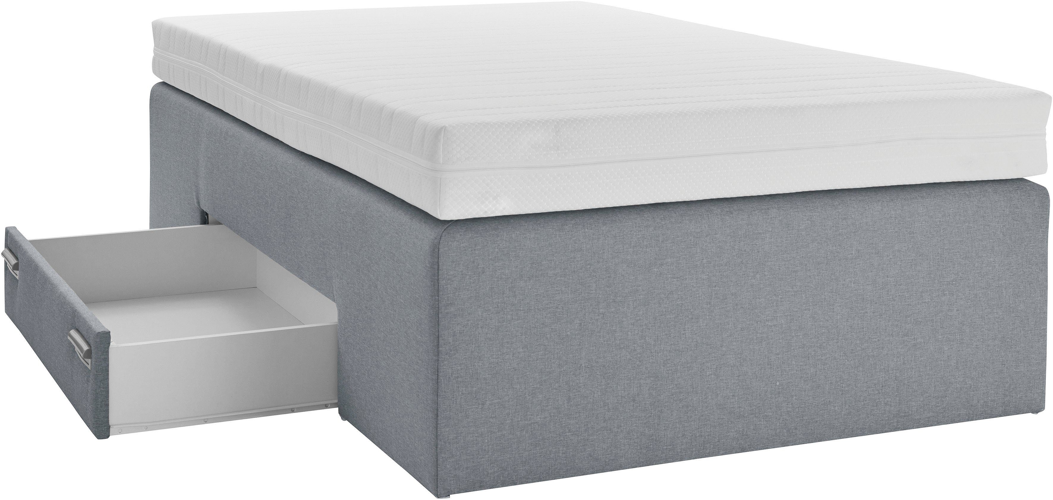 Westfalia Polsterbetten Boxspring met geïntegreerde lade, vrij plaatsbaar