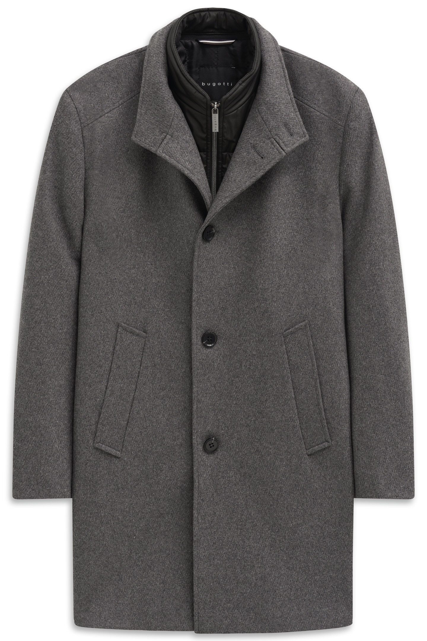 Bugatti Korte jas Westen-Inzet Modern Fit met Flexcity Stretch inzetstukken