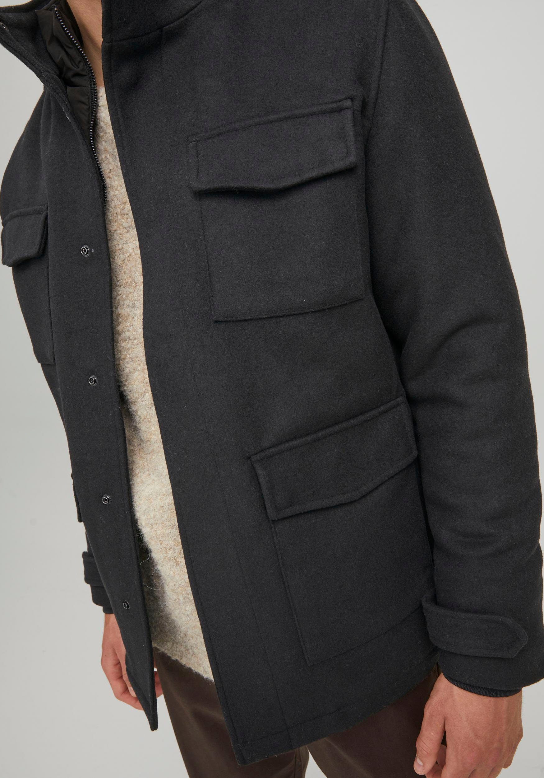 Jack & Jones Lang jack BLAPARKER WOOL FIELD JKT