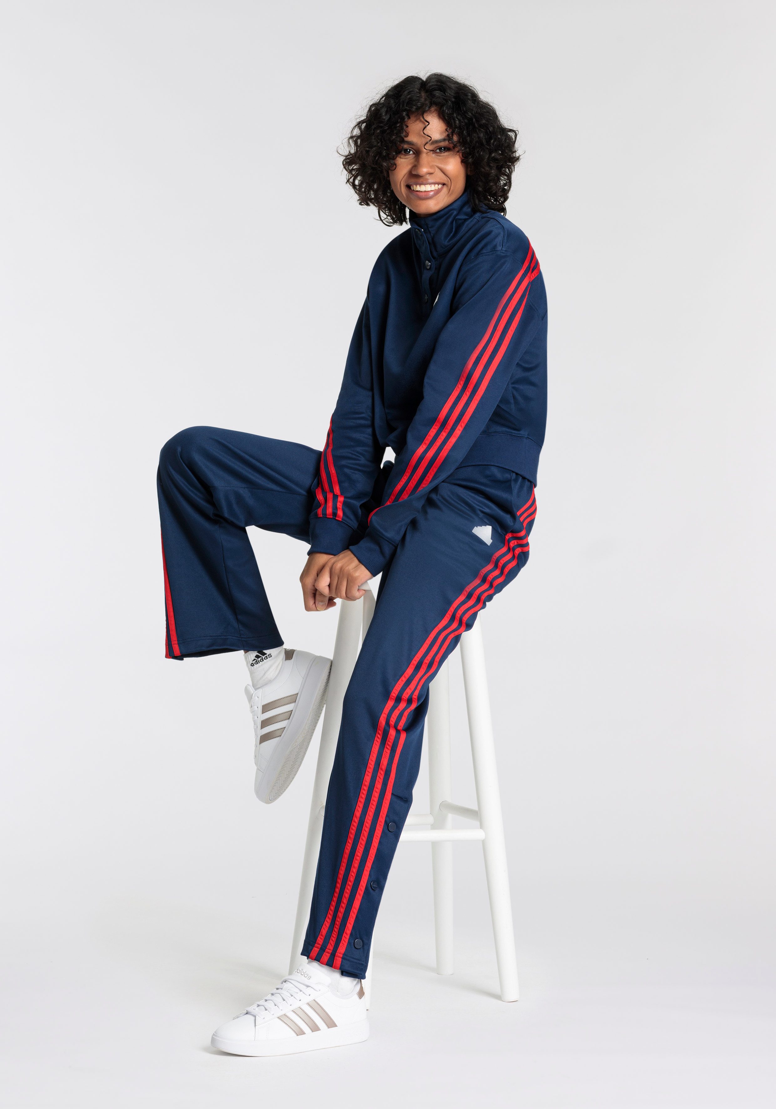 adidas Sportswear Sweatvest W ICONIC 3S TT (1-delig)