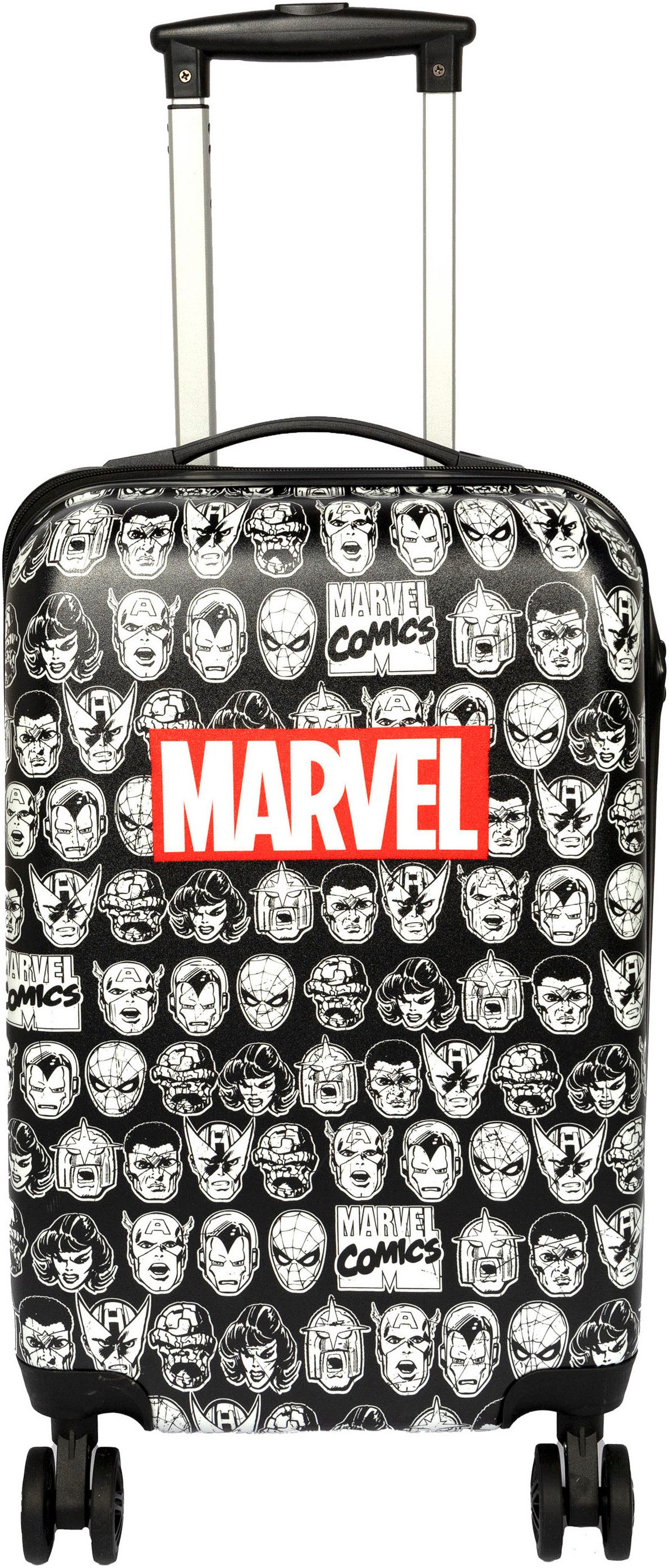 UNDERCOVER Kinderkoffer Marvel, 59 cm met tsa-cijfercombinatieslot