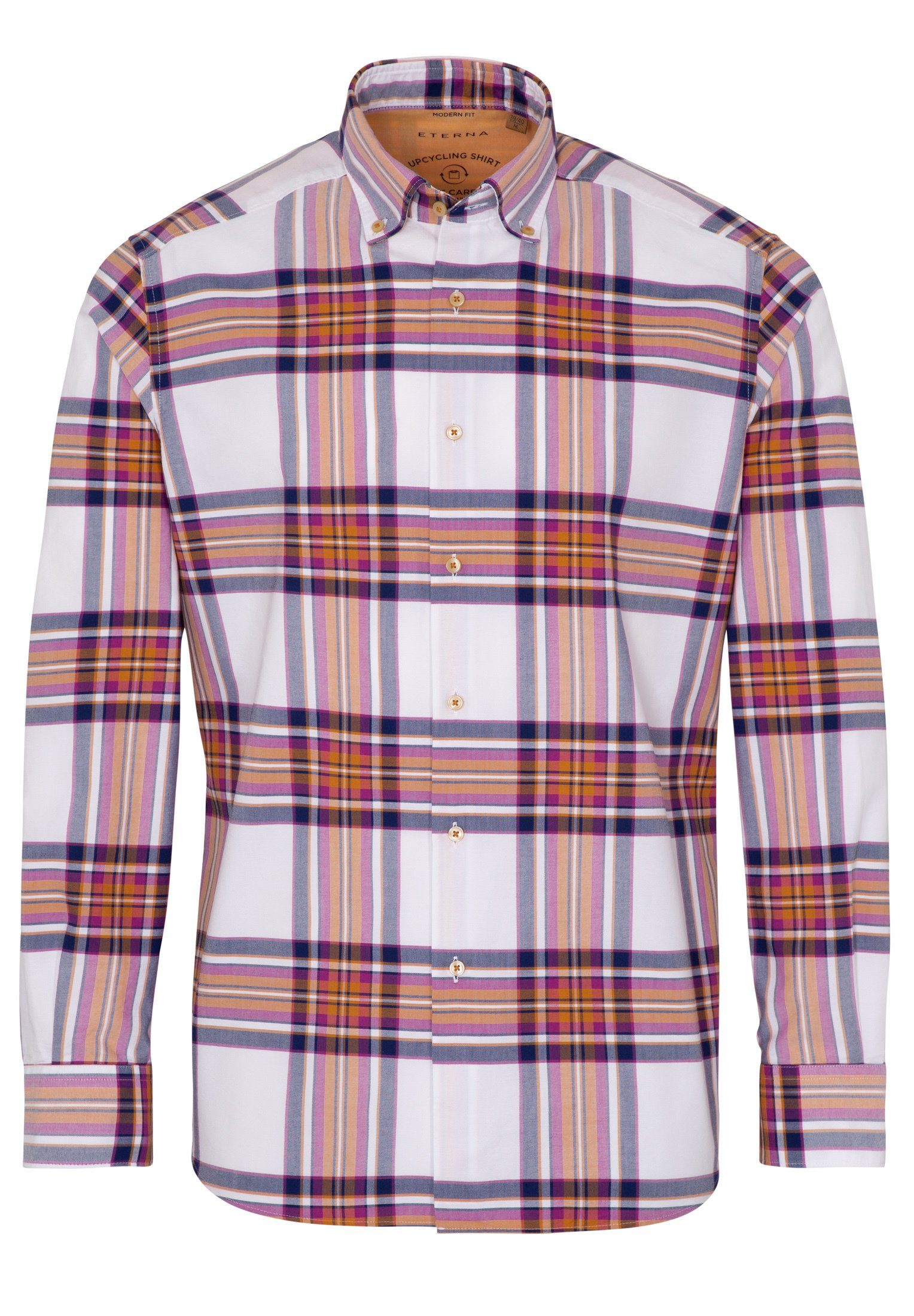 Eterna Overhemd met lange mouwen Regular fit EASY IRON (gemakkelijk te strijken)