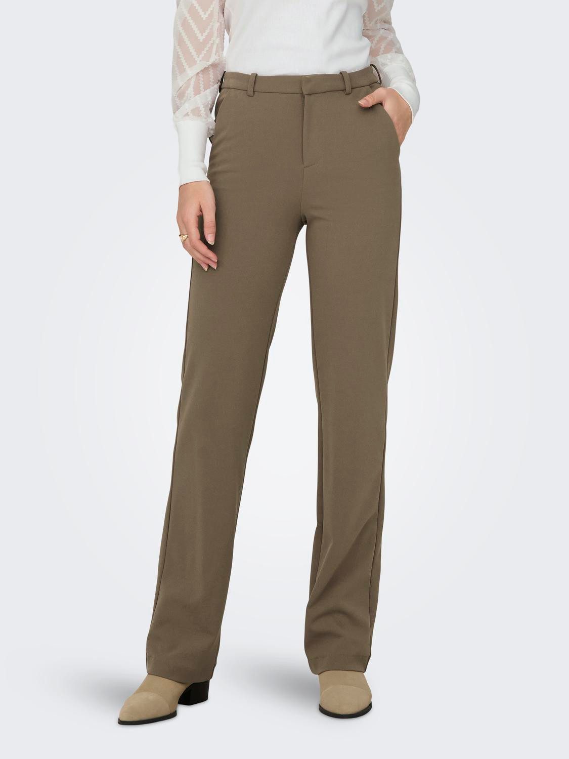 Only Pantalon ONLRAFFY-YO LIFE MID STR PANT TLR NOOS