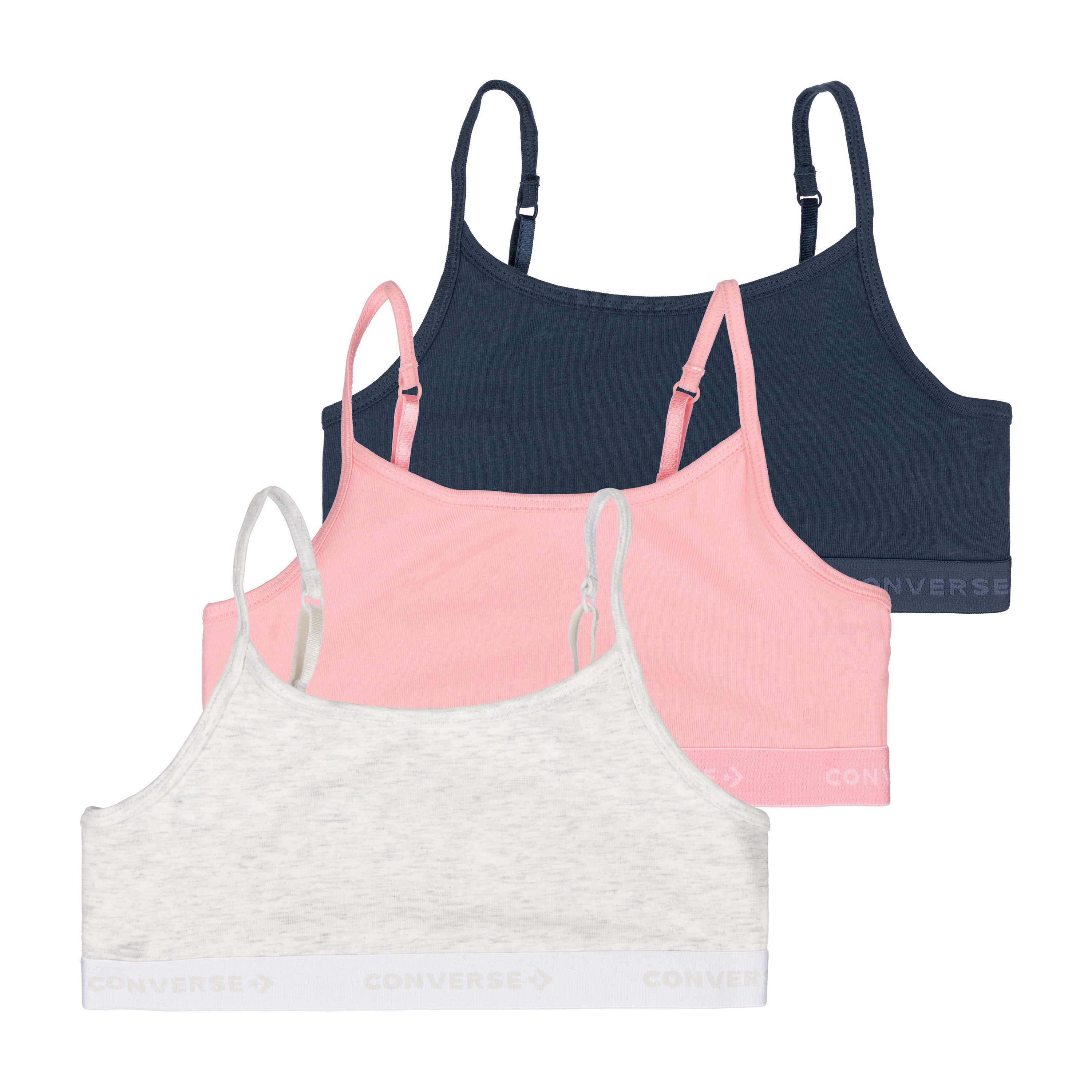 Converse Bustier CHG GIRLS CLASSIC 3PK BRALETTE (3-delig)
