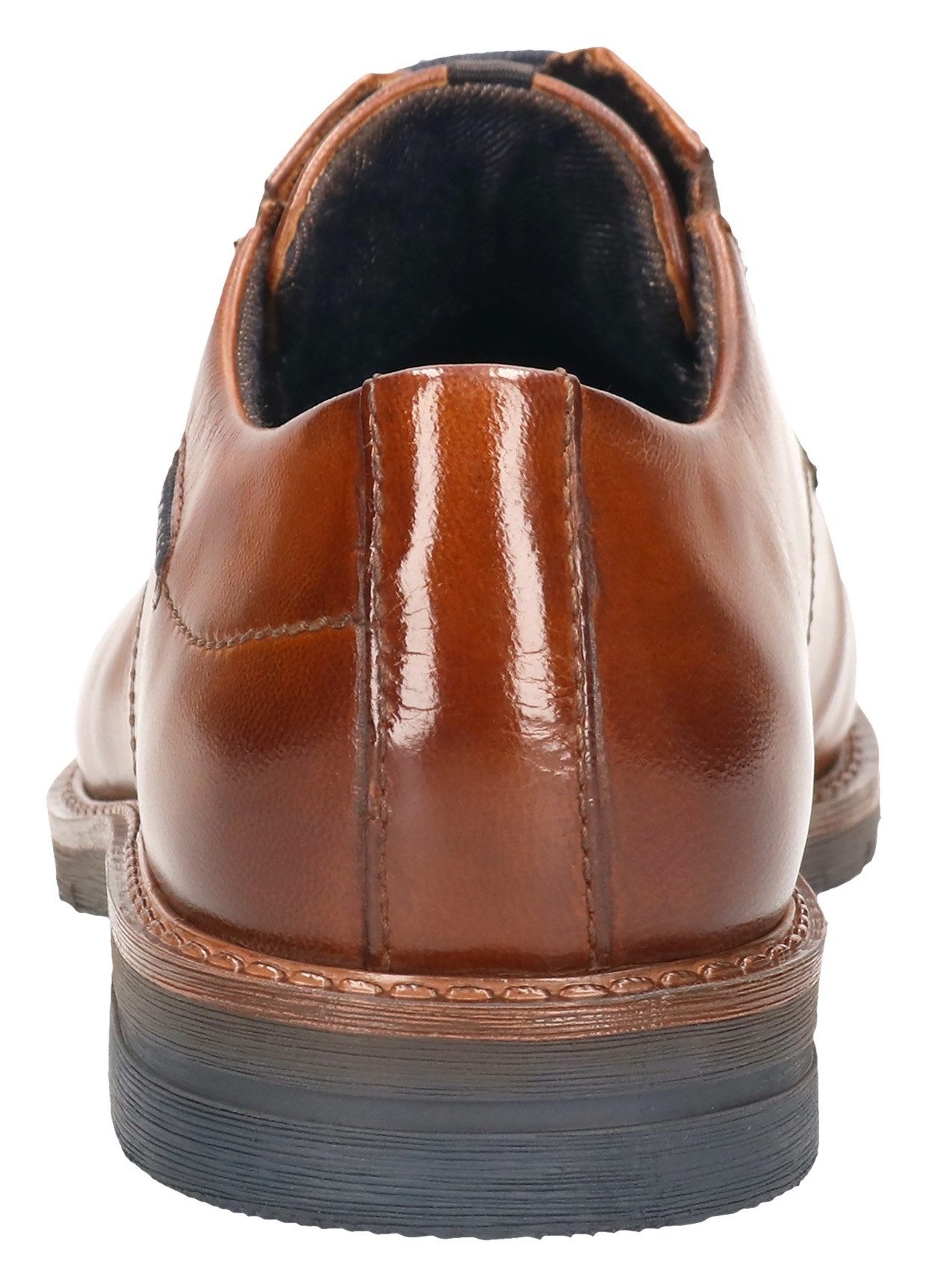 Bugatti Veterschoenen , businessschoen, avond-schoen met kleine stretchinzetten, breedte g