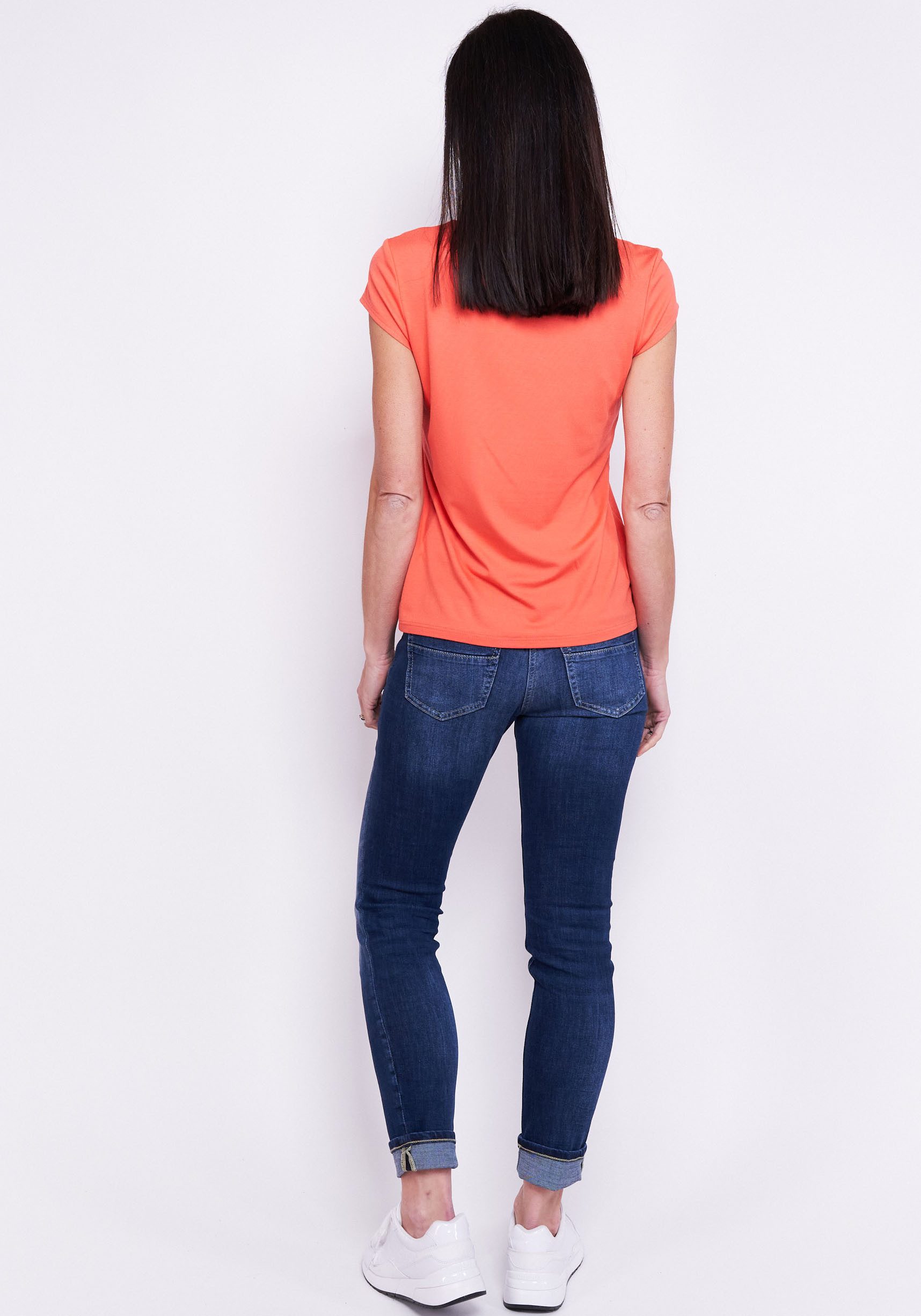 Seidel Moden T-shirt met kapmouwen, made in germany