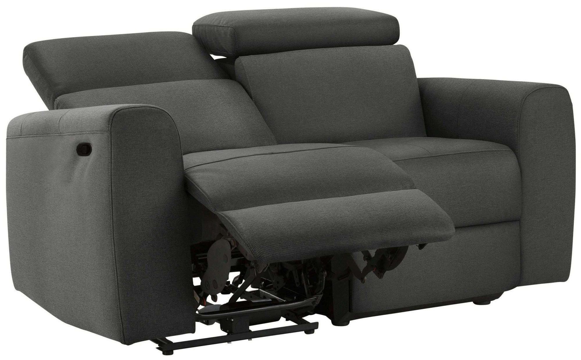 Home affaire 2-zitsbank Sentrano 152 cm, man. of electr. relaxfunctie en usb/kopverstelling
