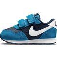 nike sportswear sneakers md valiant (td) blauw