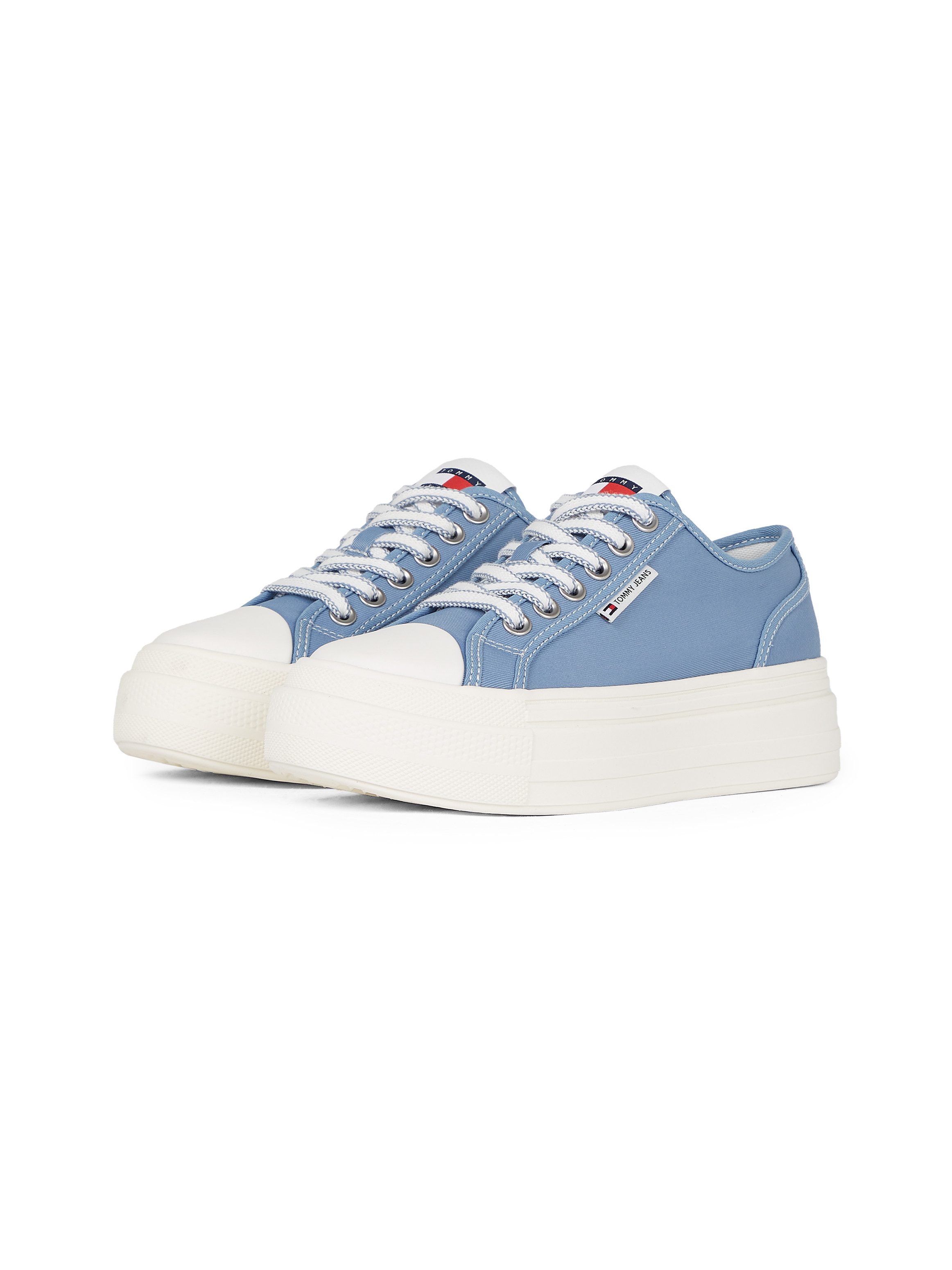 TOMMY JEANS Plateausneakers TJW FOXING FLATFORM SNEAKER LOW