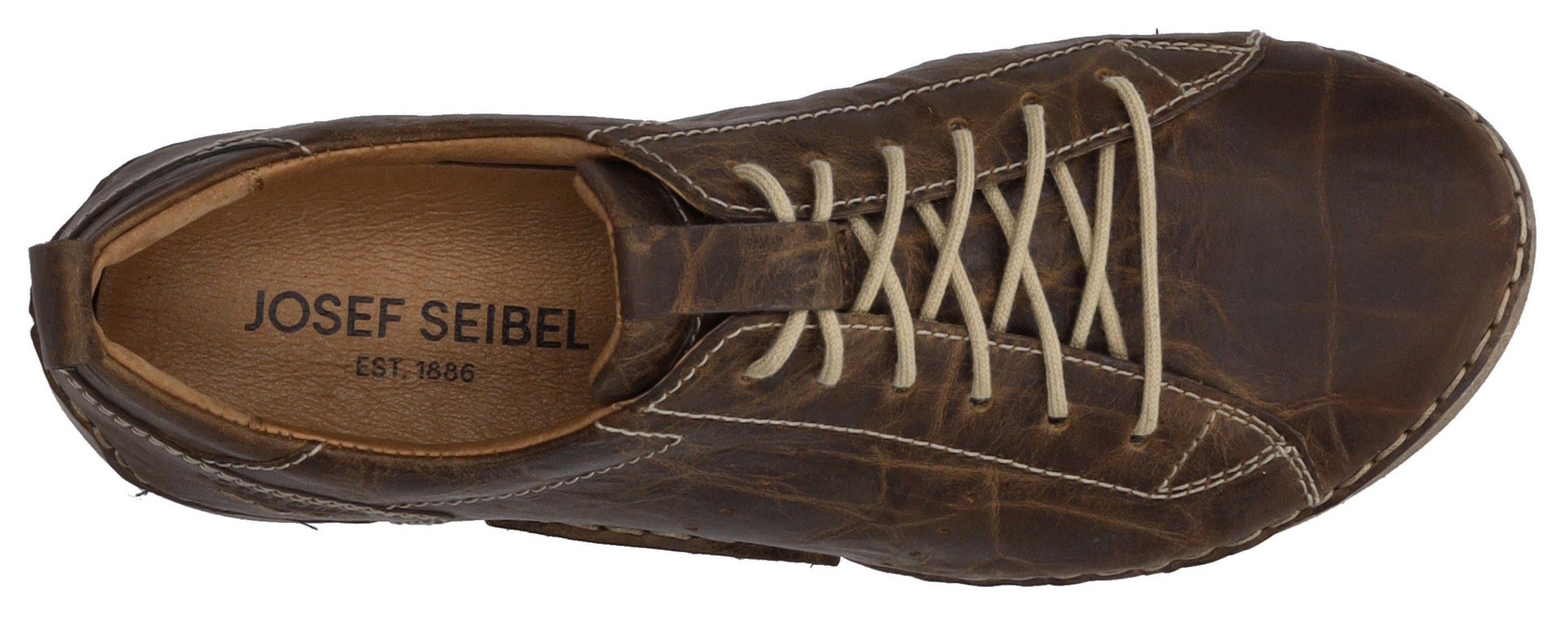 Josef Seibel Veterschoenen FERGEY 56 Vrijetijdsschoen, lage schoen, veterschoen met uitneembare binnenzool